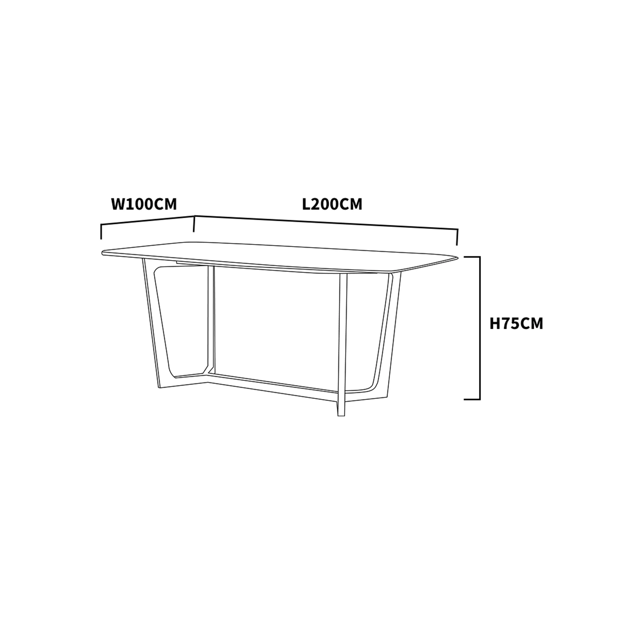 Acoma Dining Table 180cm|200cm|220cm|260cm - Image 7