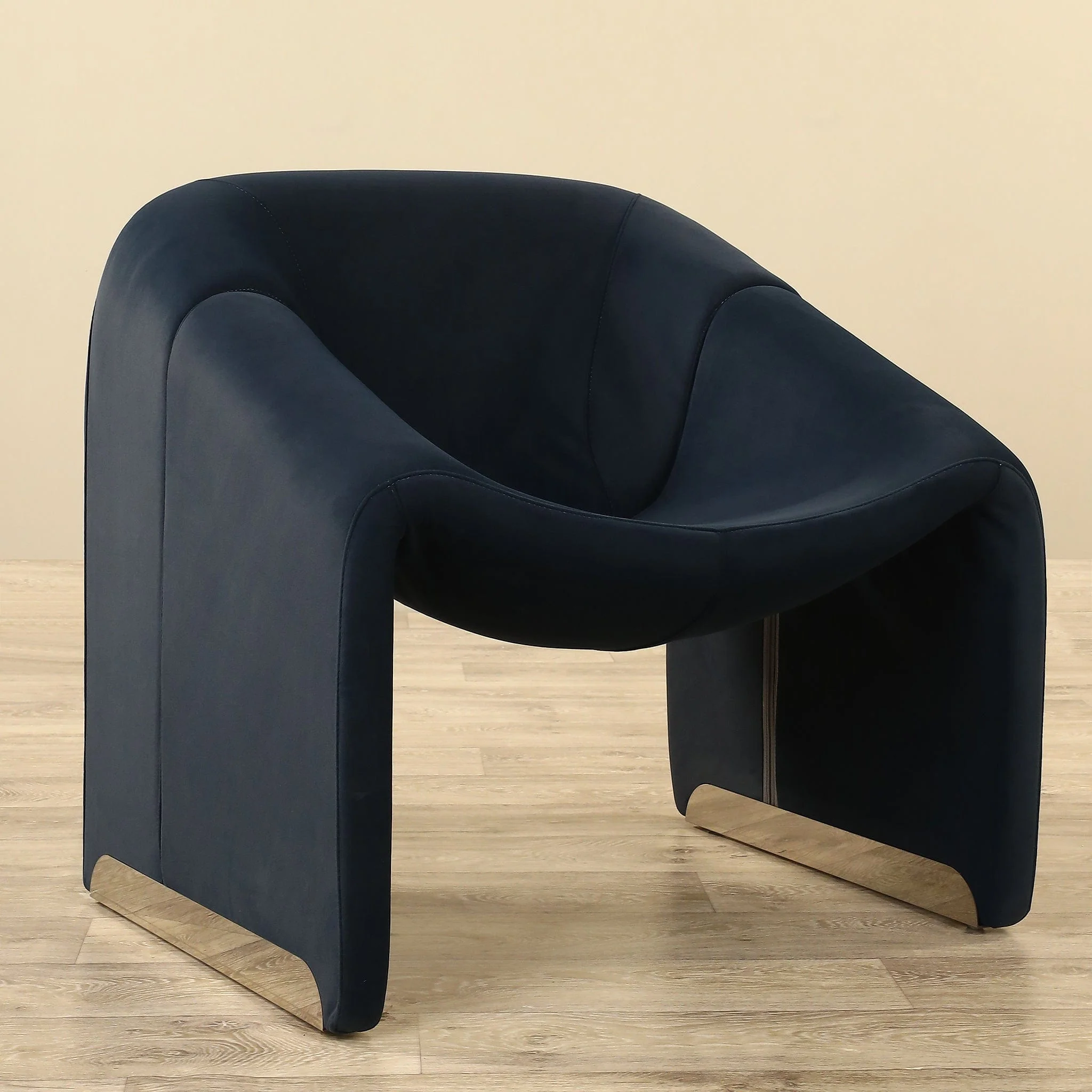 Alex Bouclé  Armchair Lounge Chair - Image 6