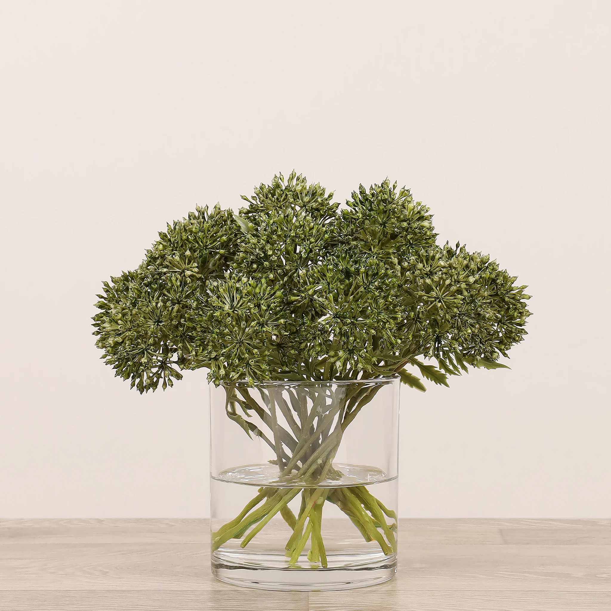 Allium Arrangement in Glass Vase - Image 11