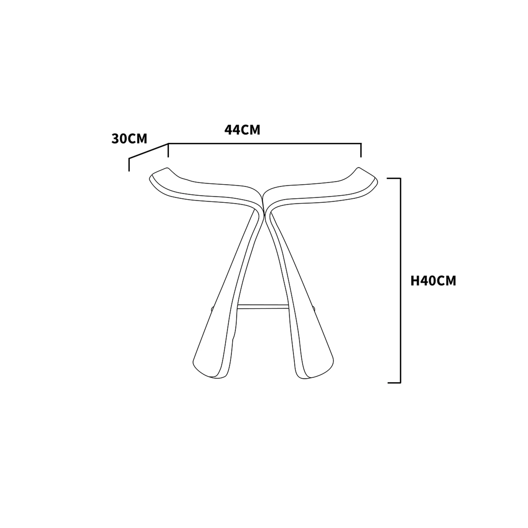 Alva Side Table / Book Stand - Image 4