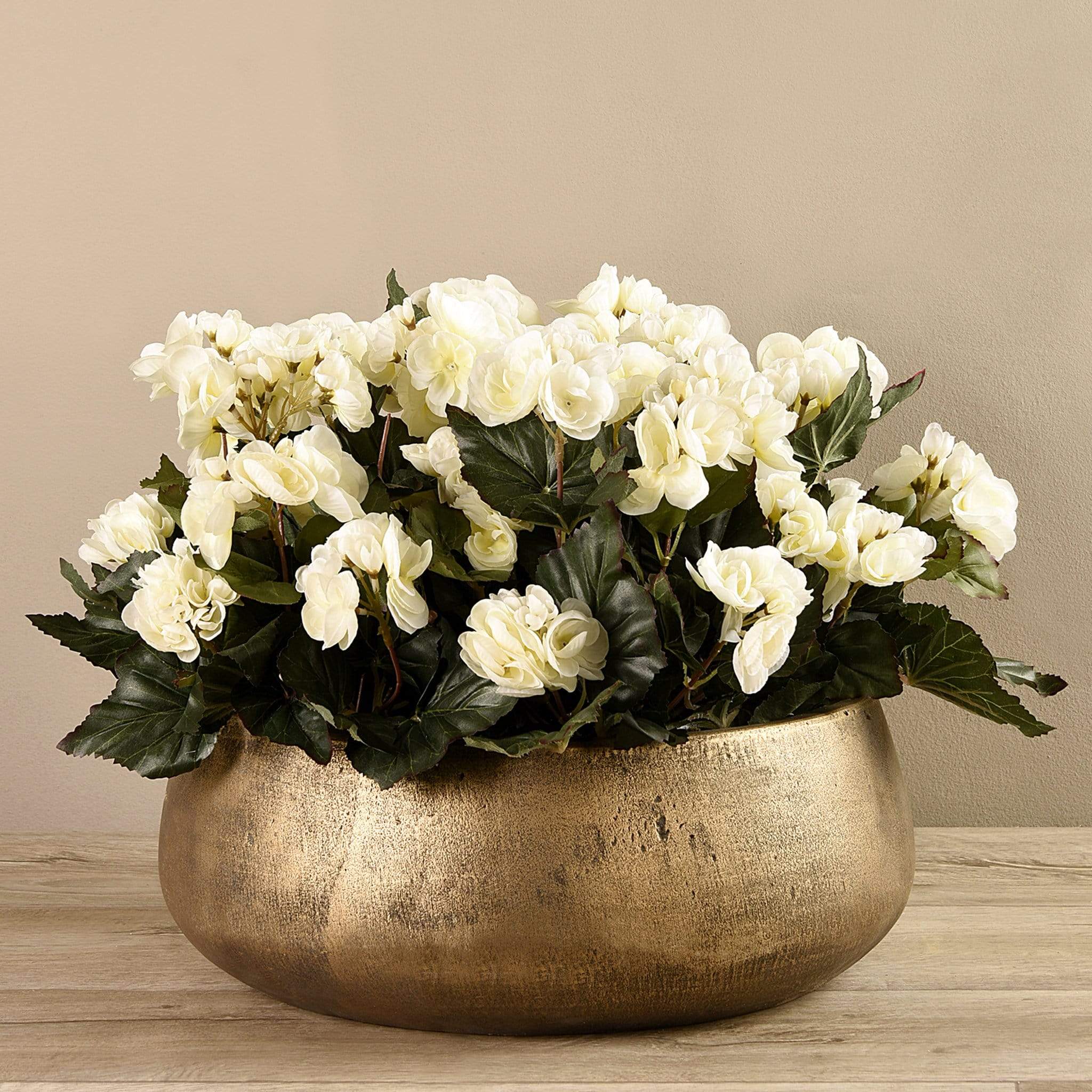 Artificial Begonia Arrangement - Image 3