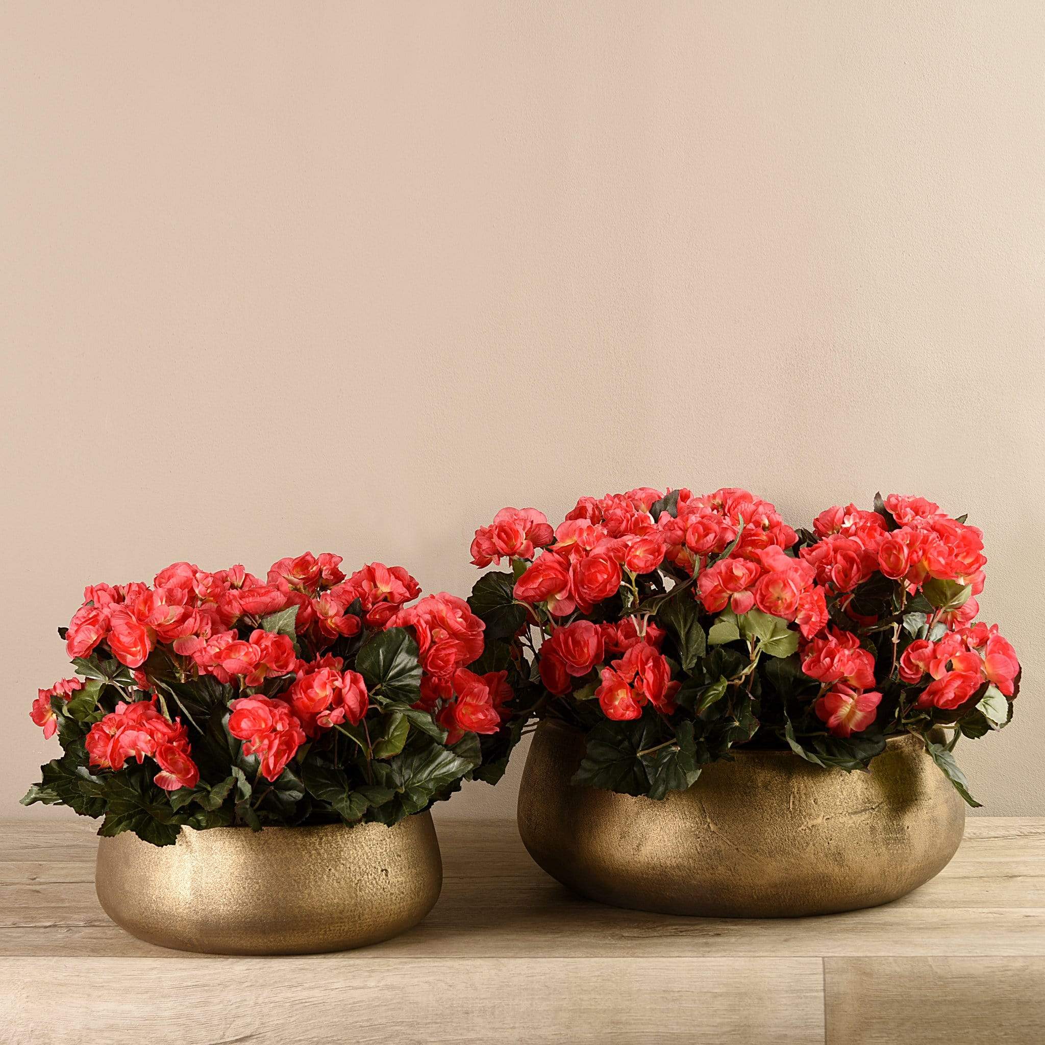 Artificial Begonia Arrangement - Image 4