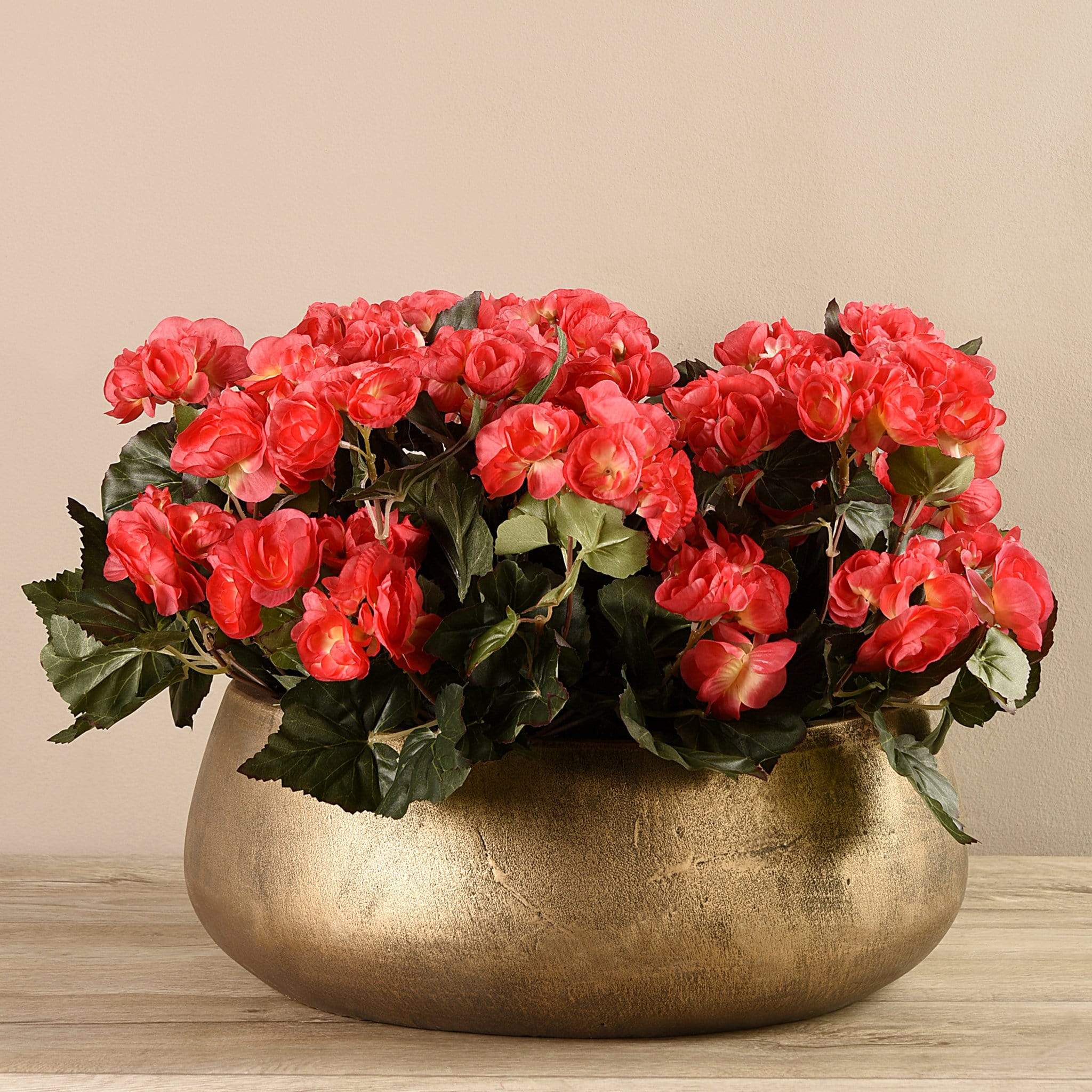 Artificial Begonia Arrangement - Image 6