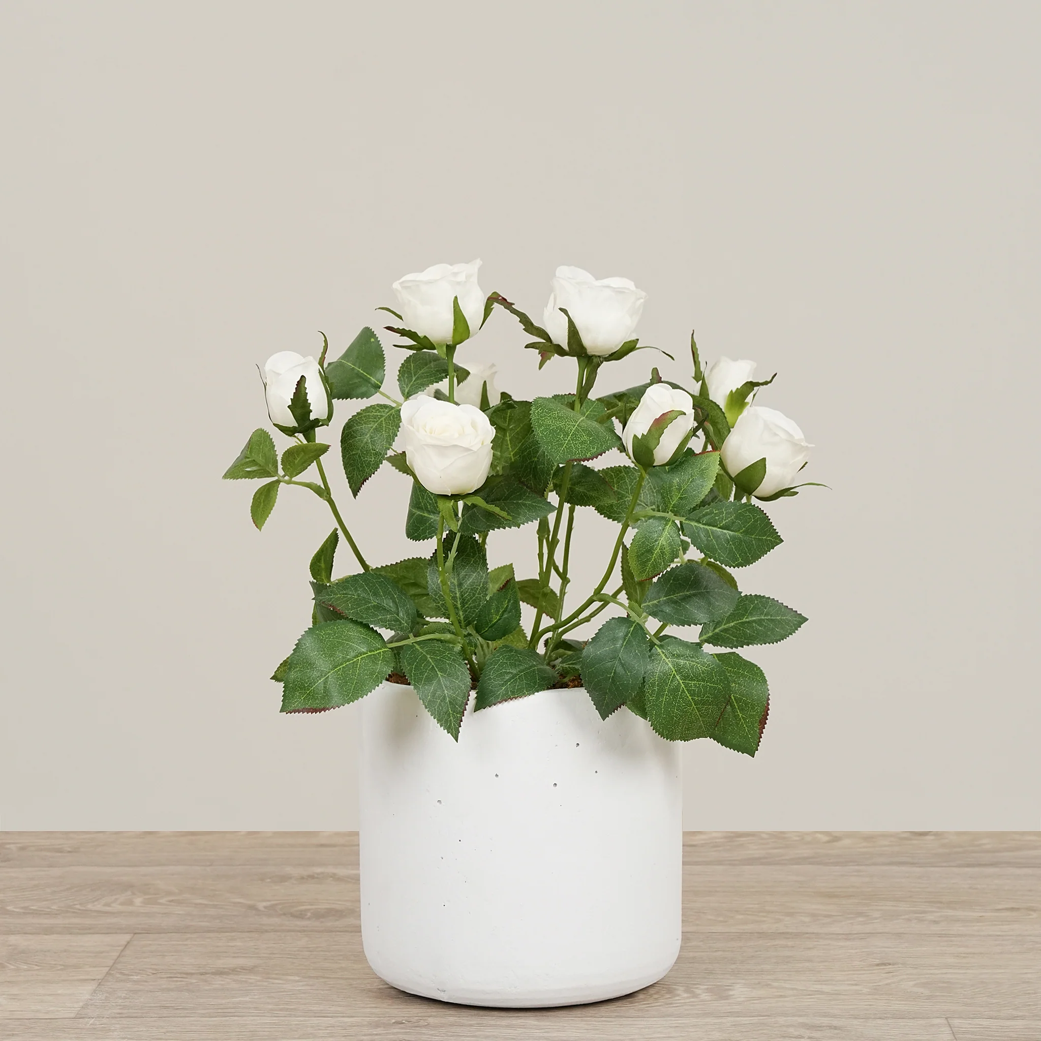 Artificial Cabbage Rose Plant - Image 3