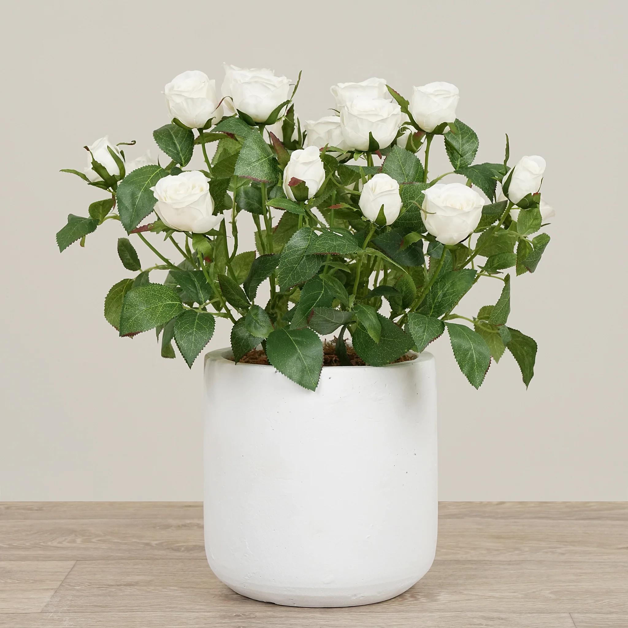 Artificial Cabbage Rose Plant - Image 5