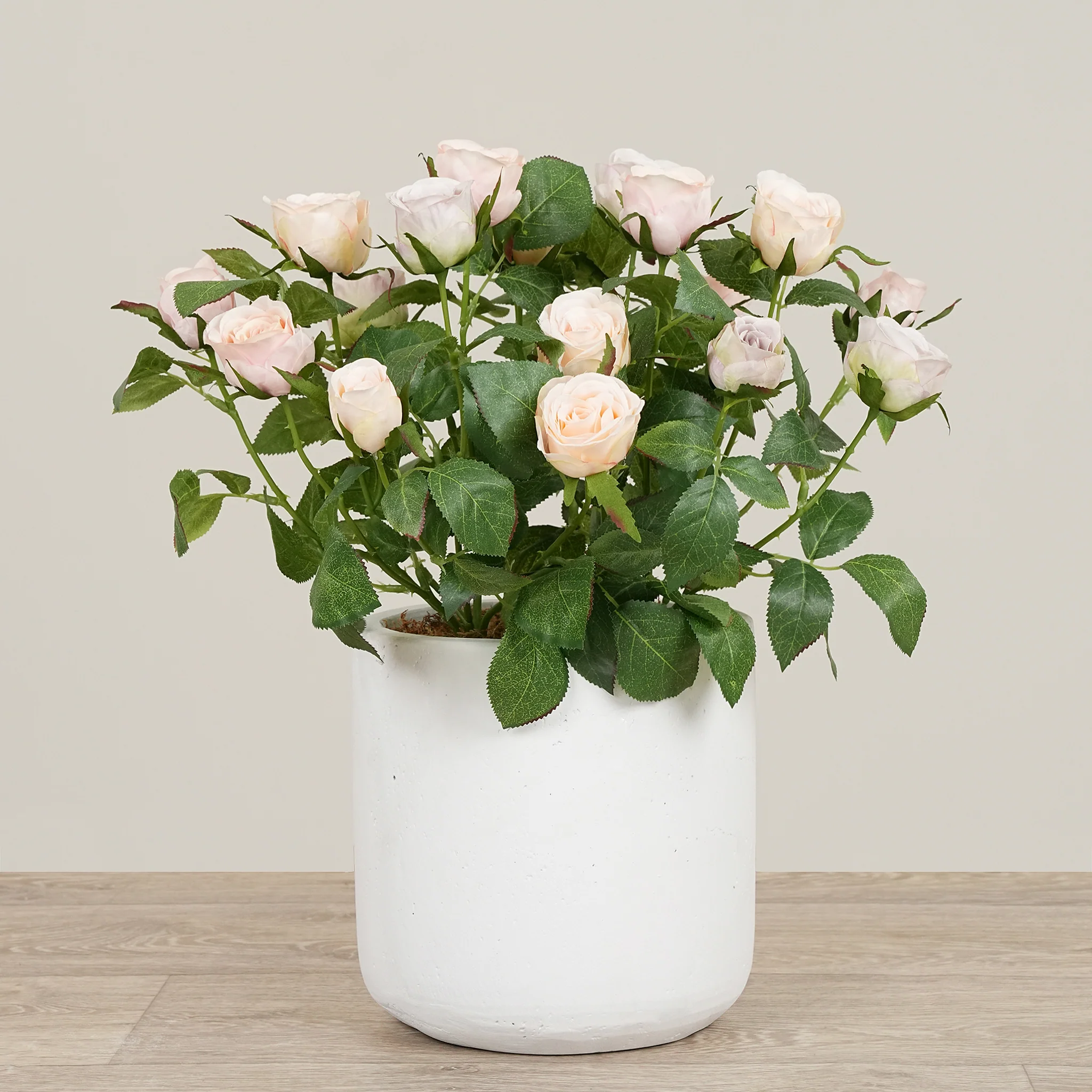 Artificial Cabbage Rose Plant - Image 6
