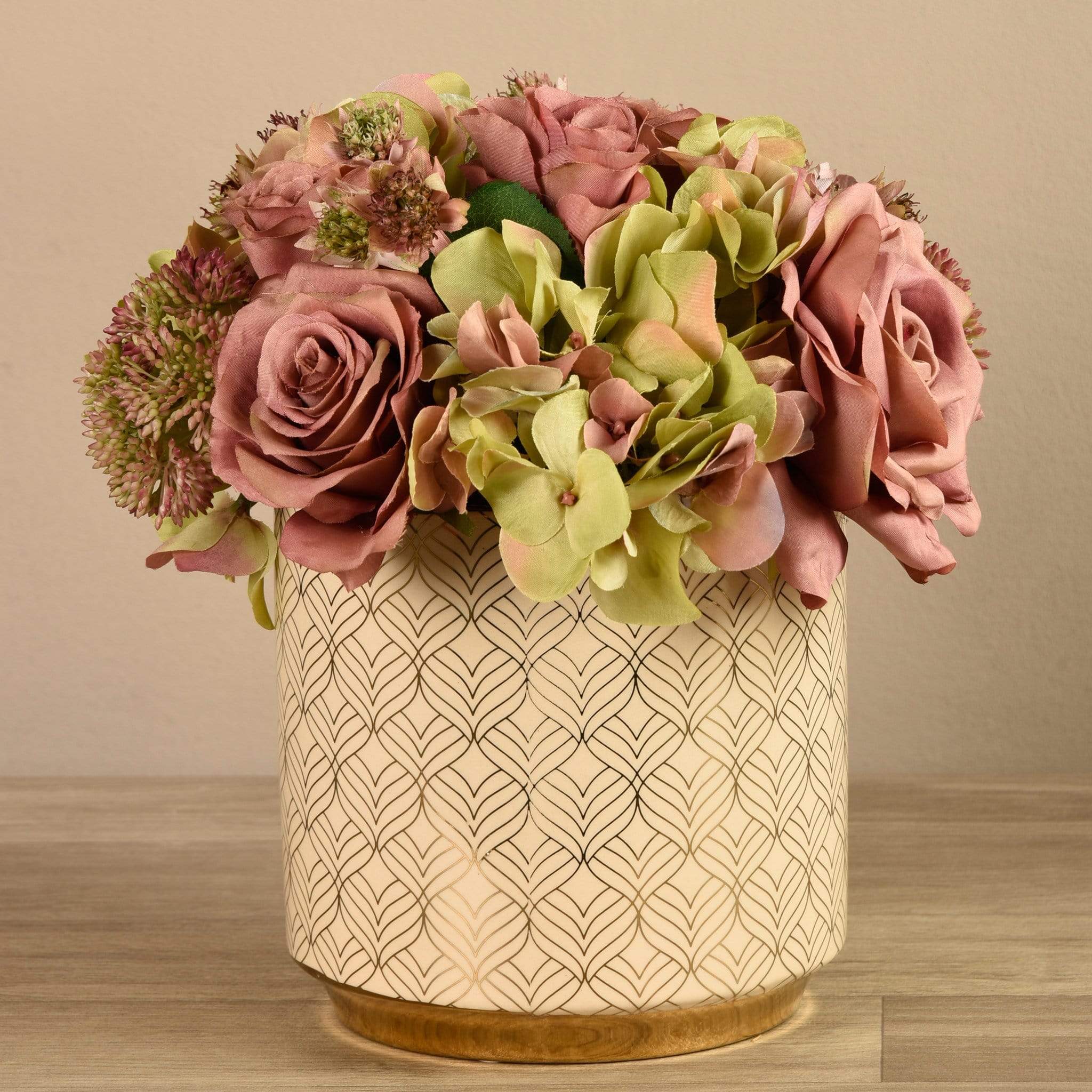 Artificial Mixed Flower Arrangement - Image 3