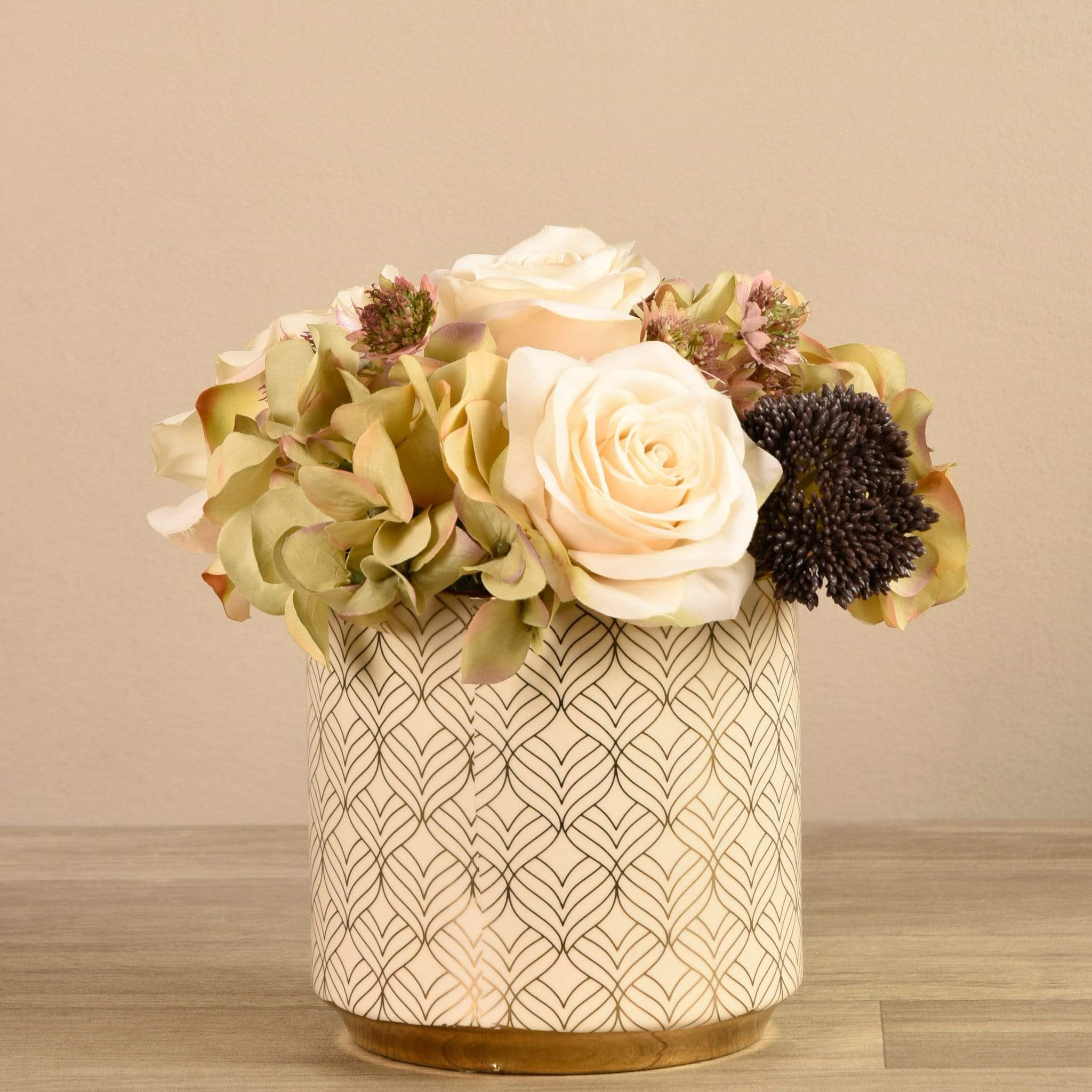 Artificial Mixed Flower Arrangement - Image 5