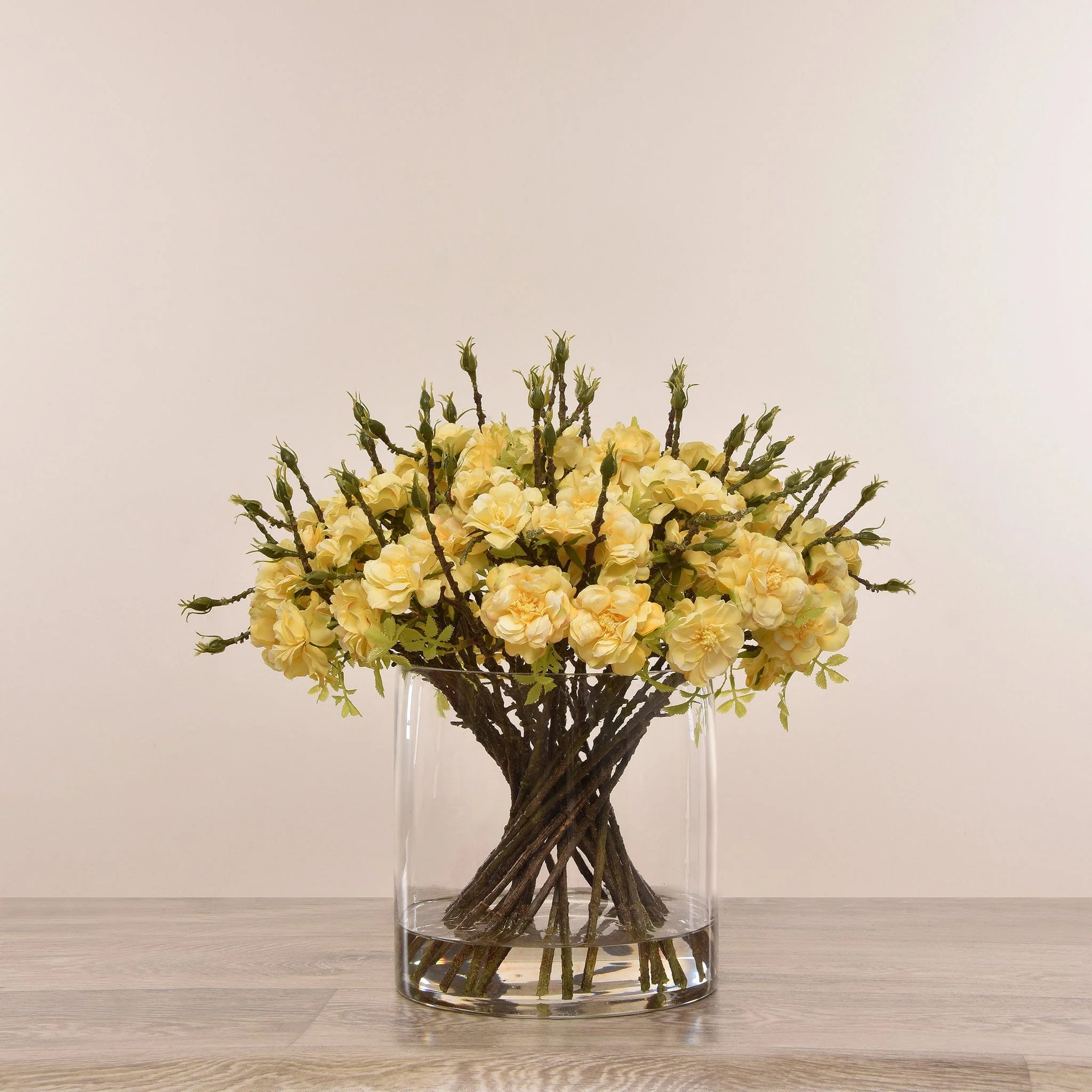 Artificial Wild Rose Arrangement - Image 11