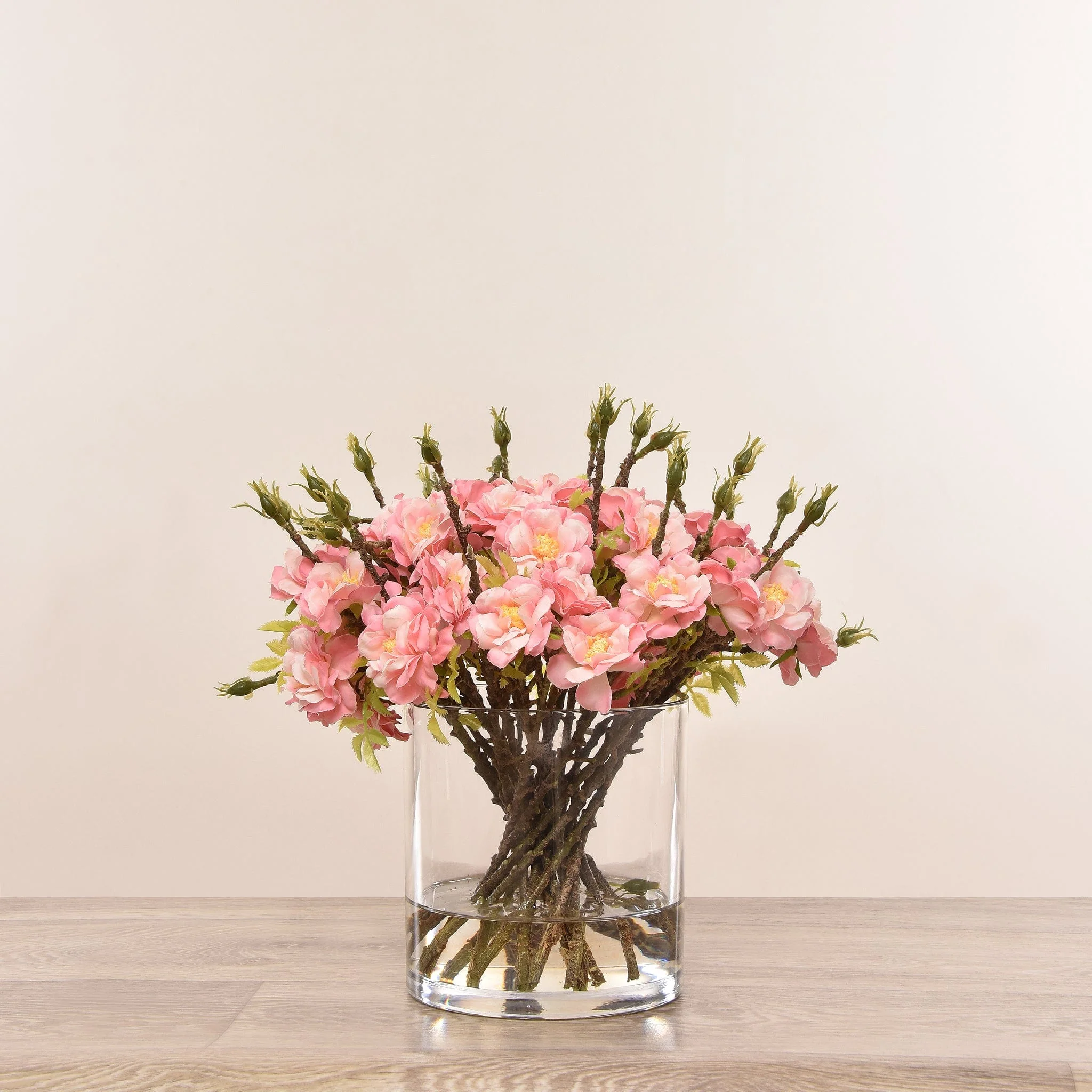 Artificial Wild Rose Arrangement - Image 4