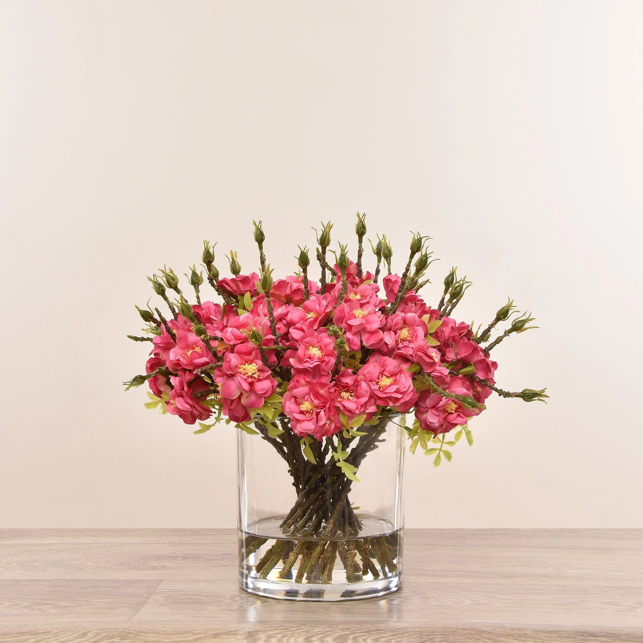 Artificial Wild Rose Arrangement - Image 7
