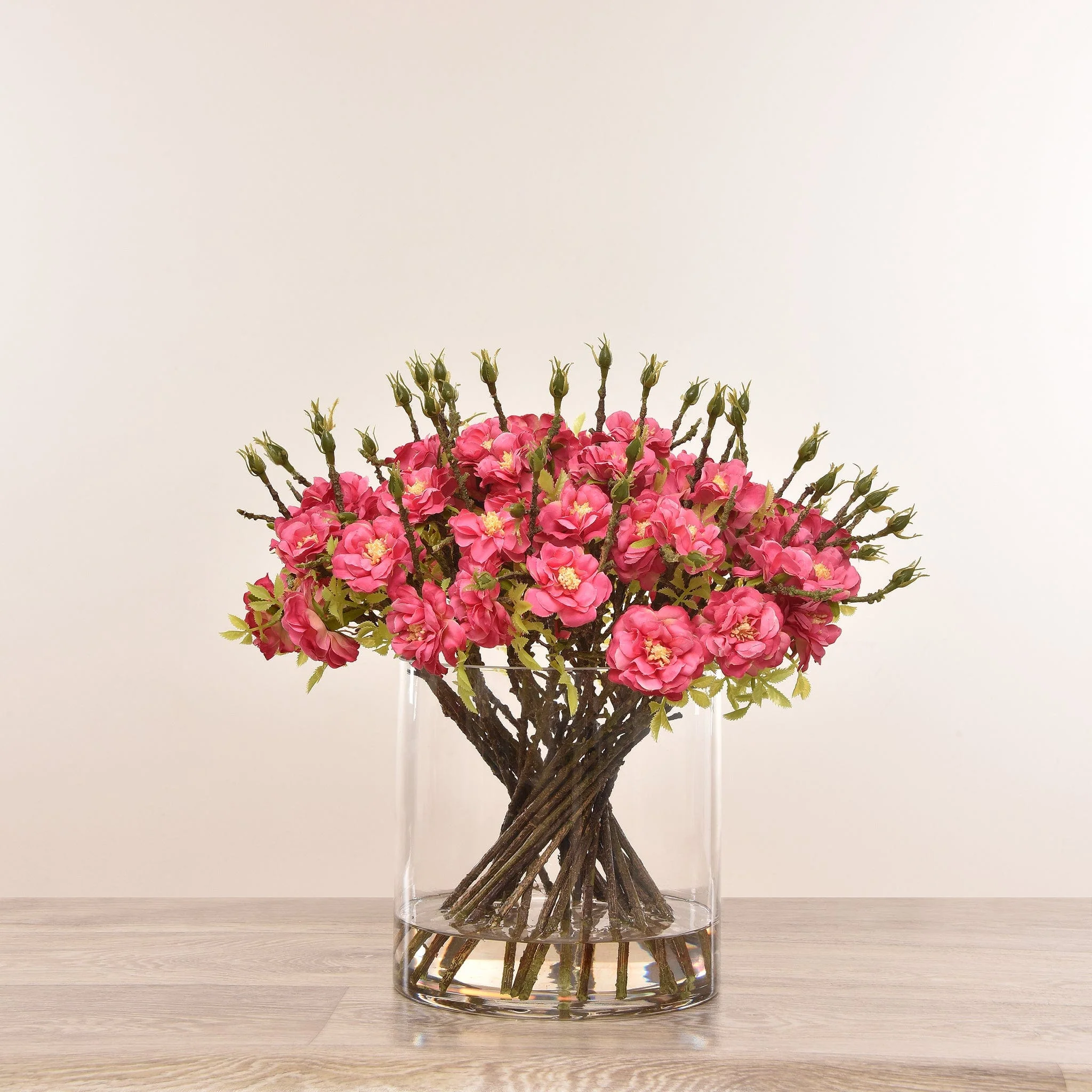 Artificial Wild Rose Arrangement - Image 8