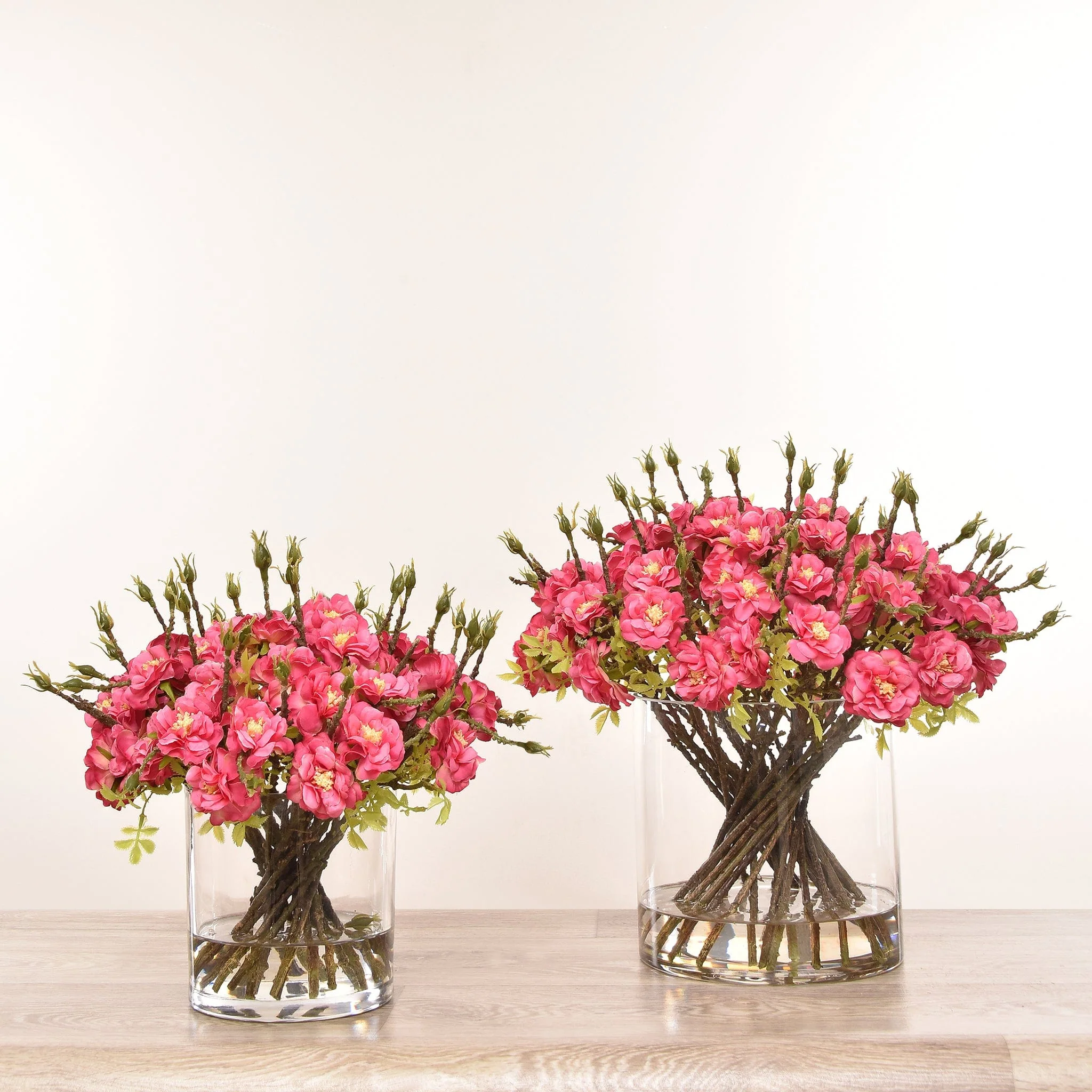 Artificial Wild Rose Arrangement - Image 9