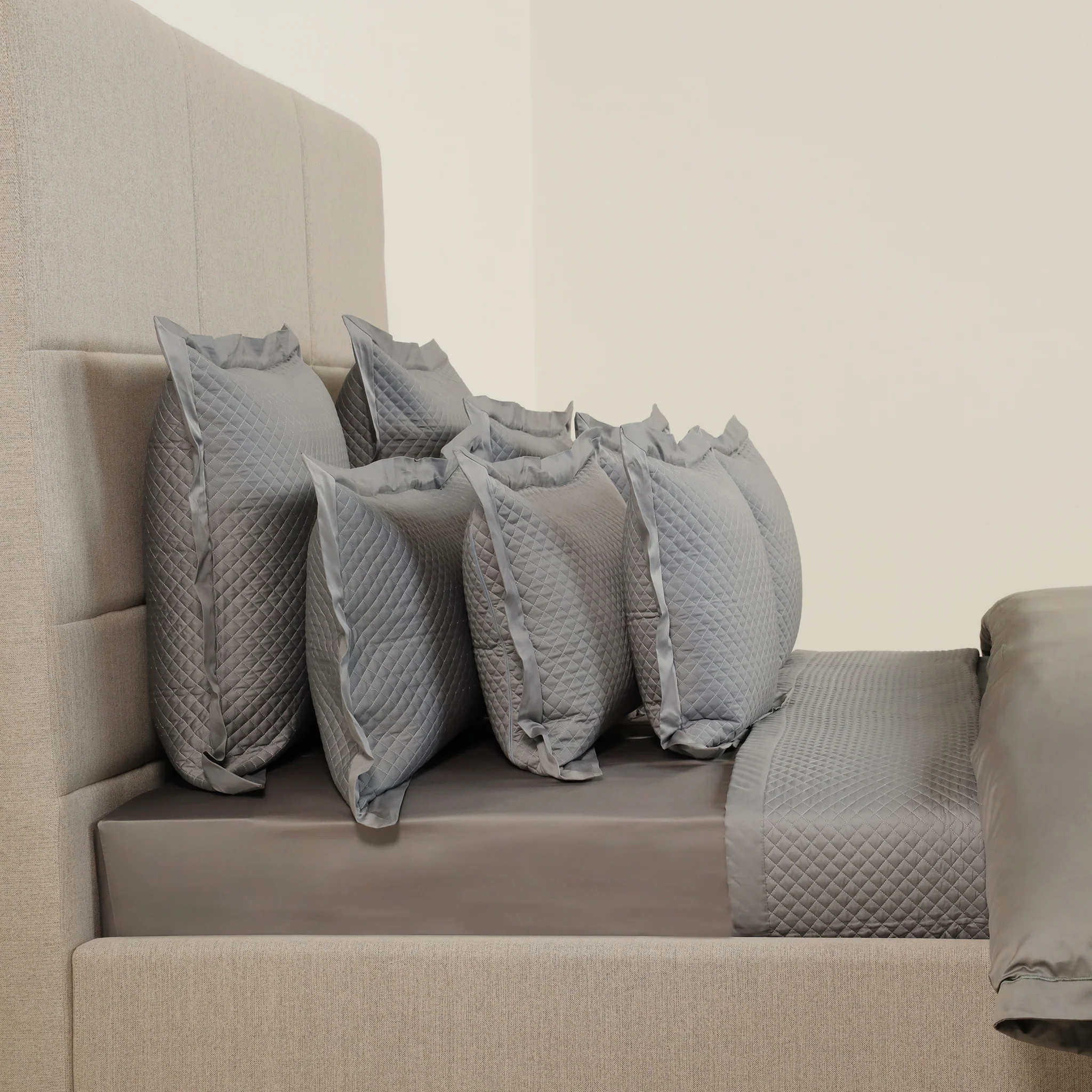 Coverlet Set The Hotel Collection 100% Sateen Cotton 400TC - Image 2