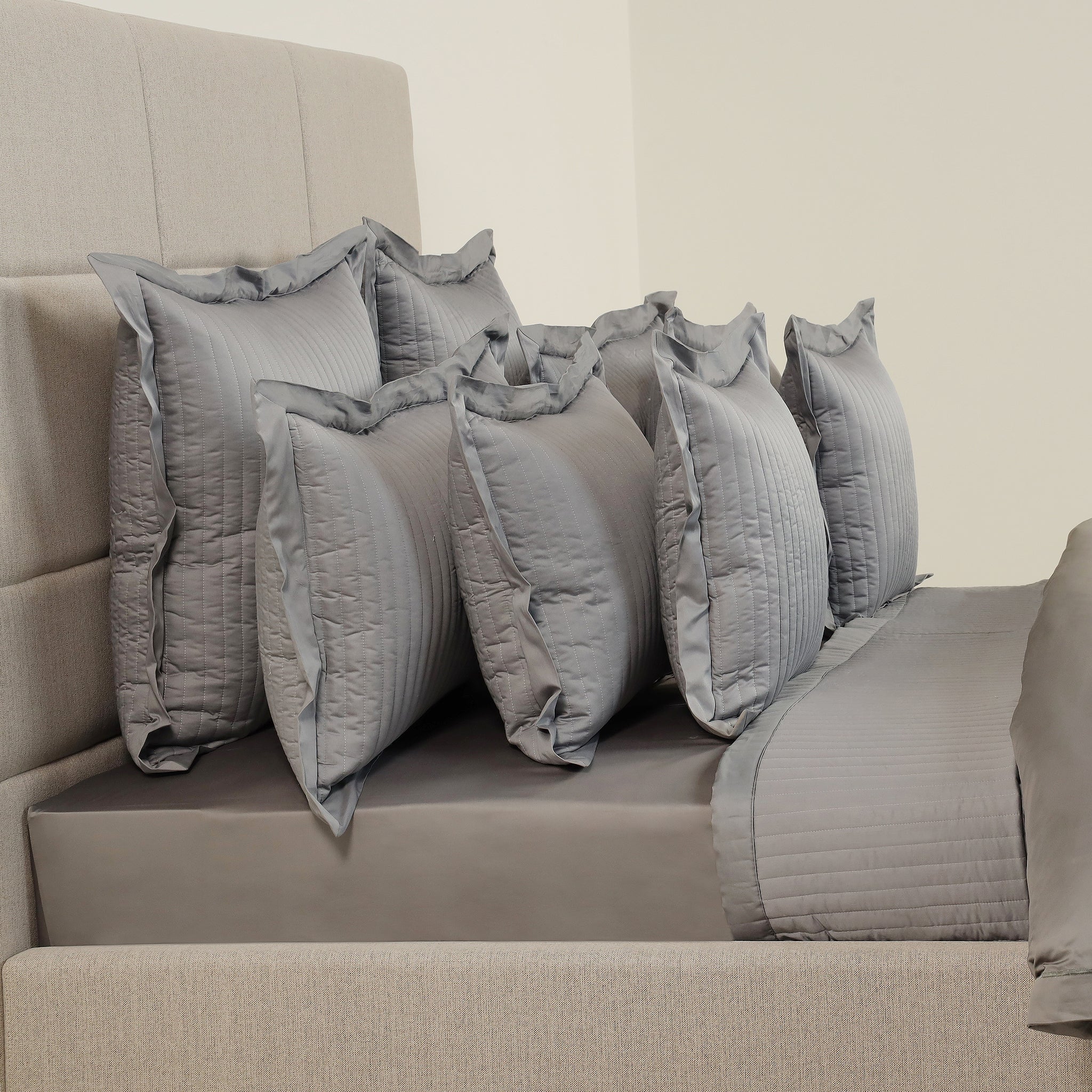 Coverlet Set The Hotel Collection 100% Sateen Cotton 400TC - Image 2