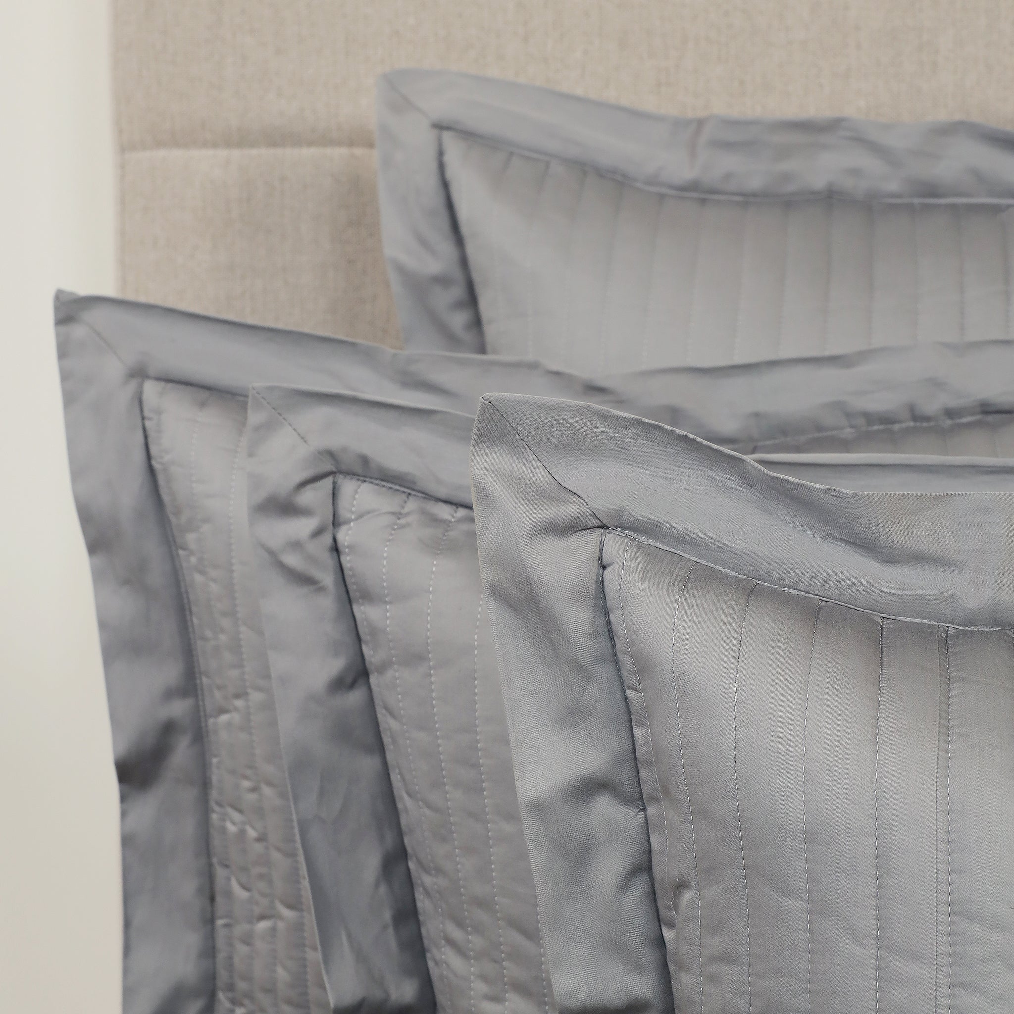 Coverlet Set The Hotel Collection 100% Sateen Cotton 400TC - Image 4