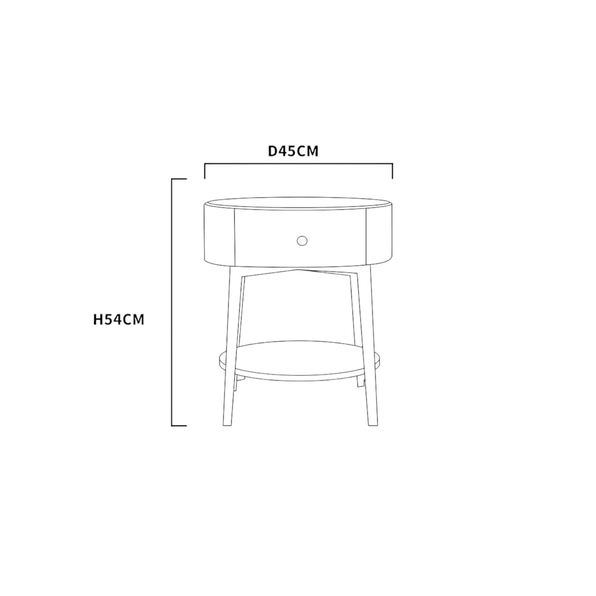 Muncie Bedside Table - Image 4