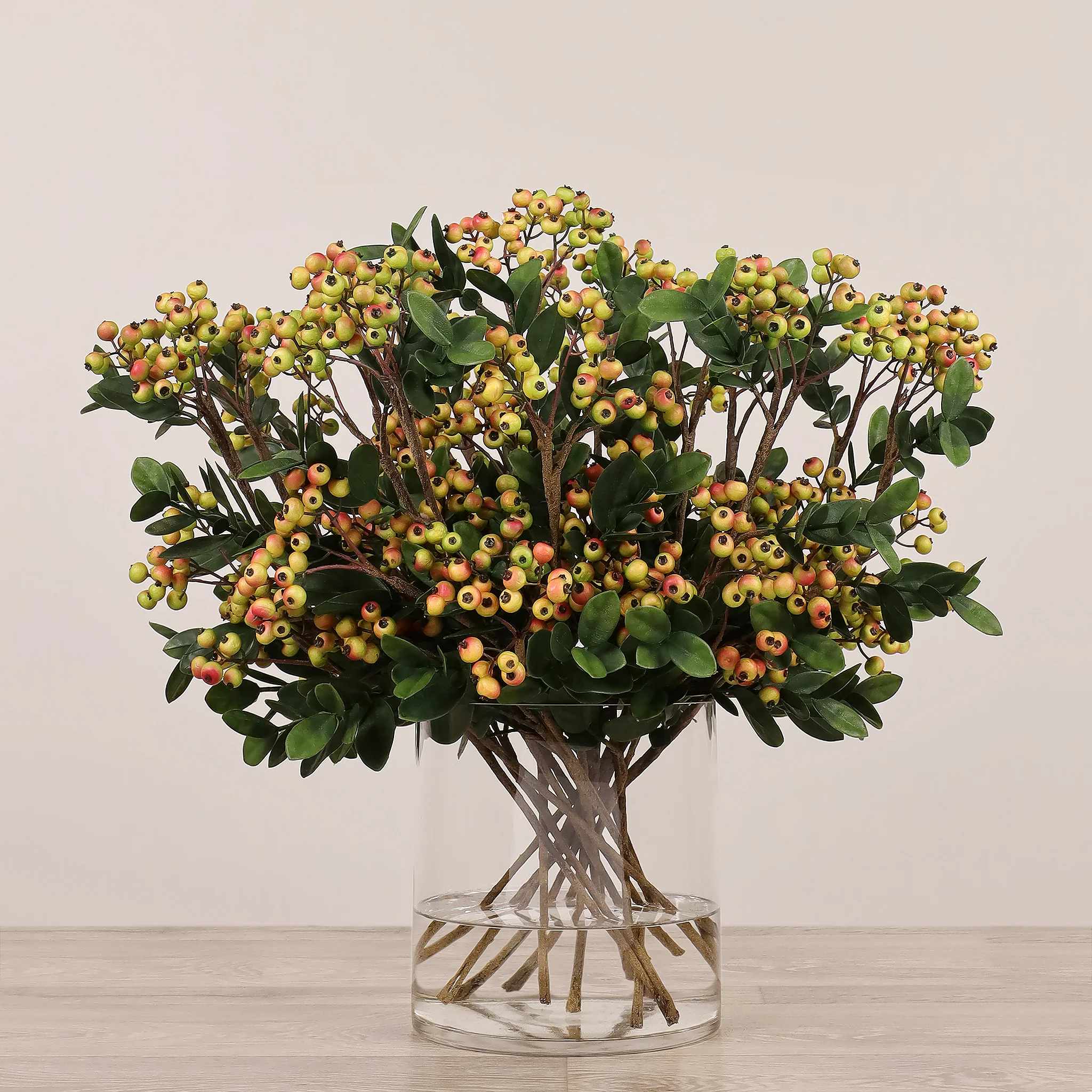 Berry Arrangement in Glass Vase - Image 4