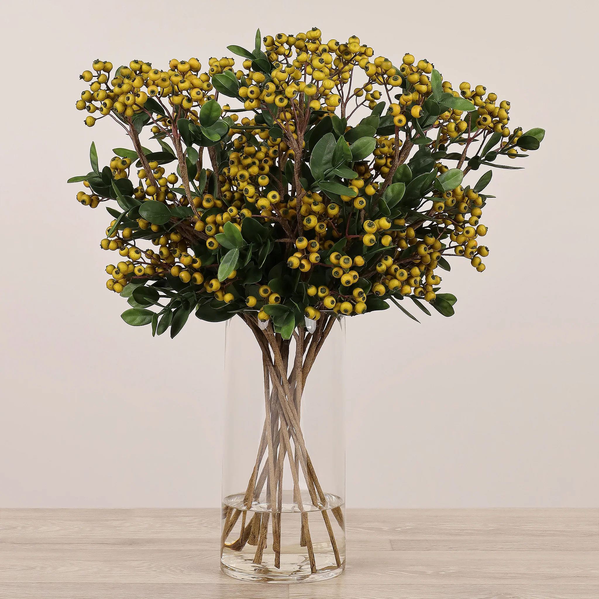 Berry Arrangement in Glass Vase - Image 5