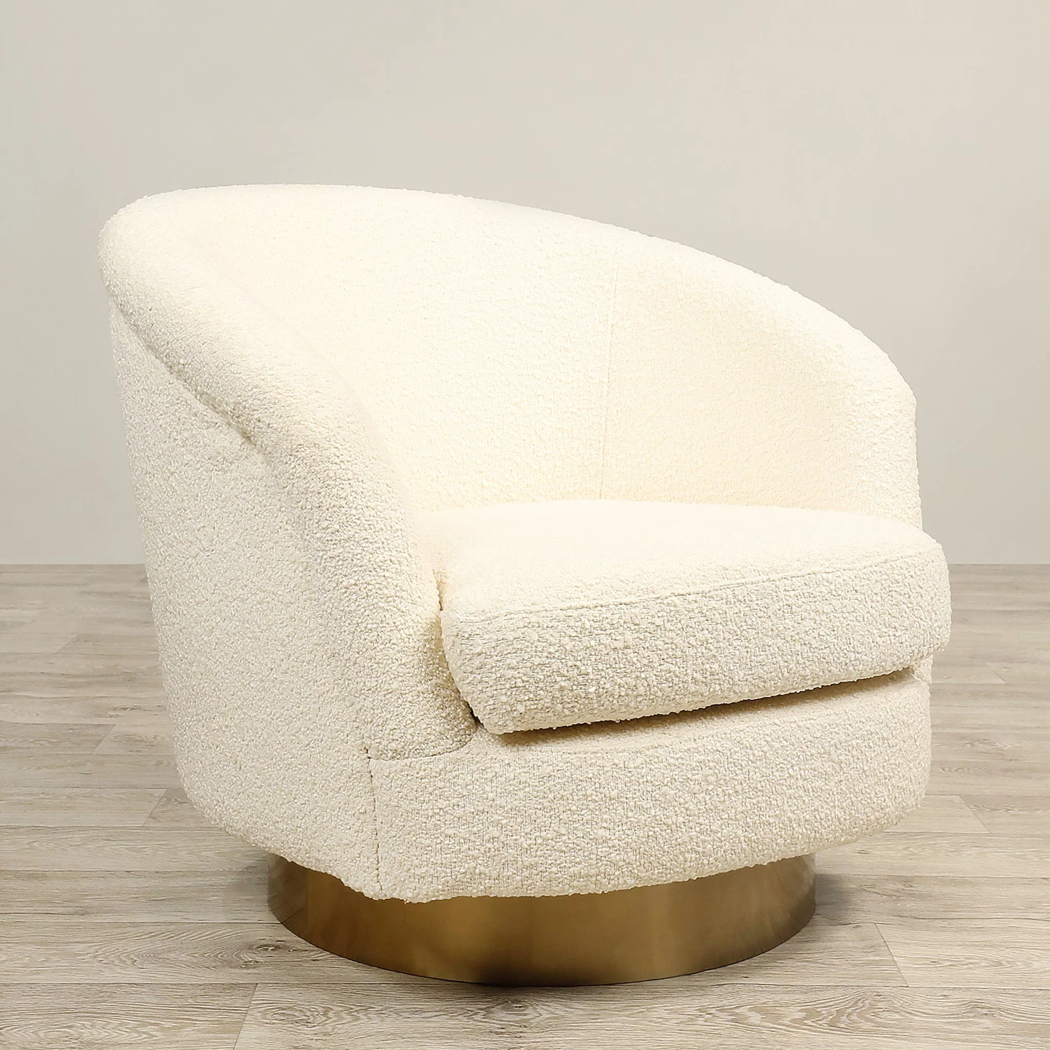 Burnaby Swivel Armchair Lounge Chair - Image 5