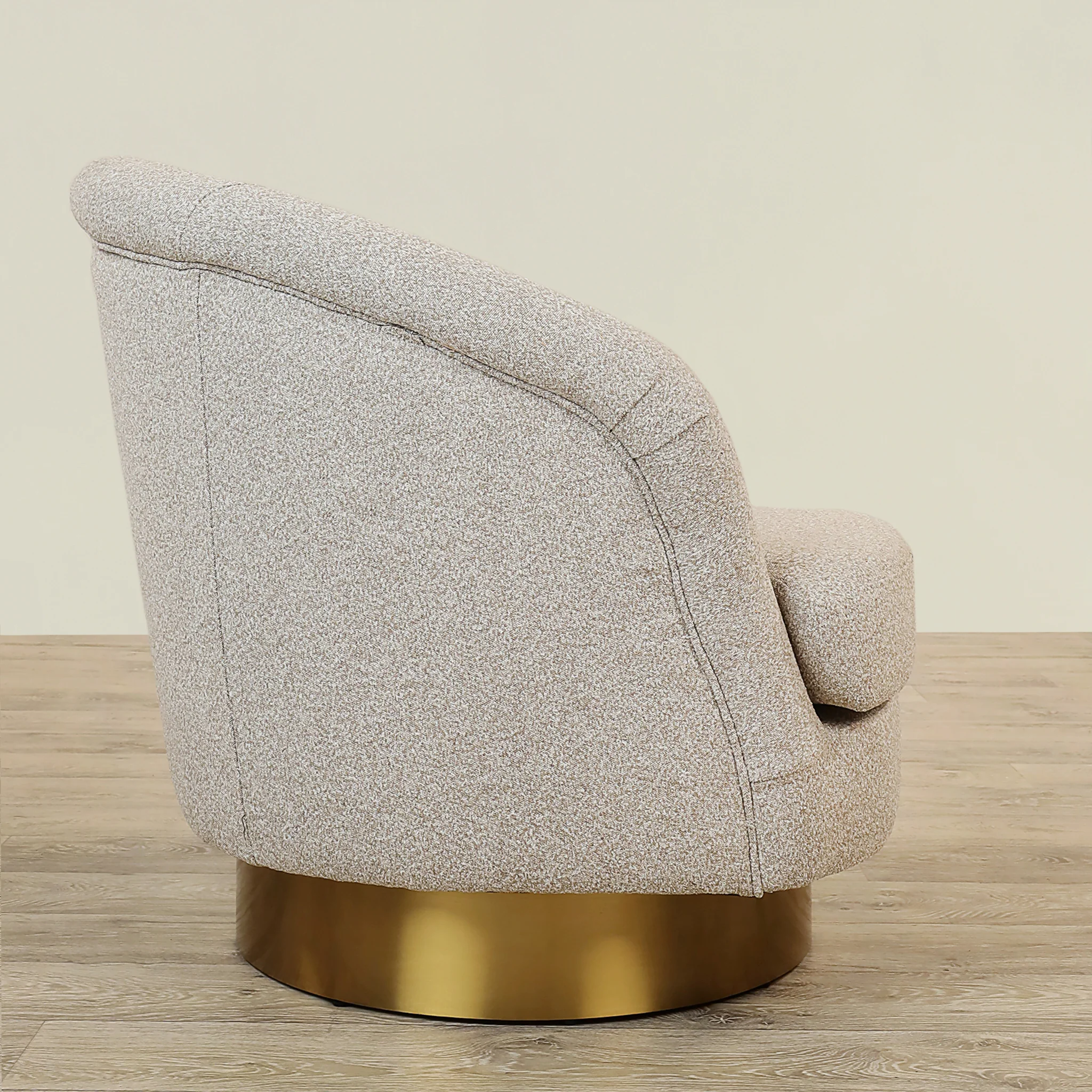 Burnaby Swivel Armchair Lounge Chair - Image 8