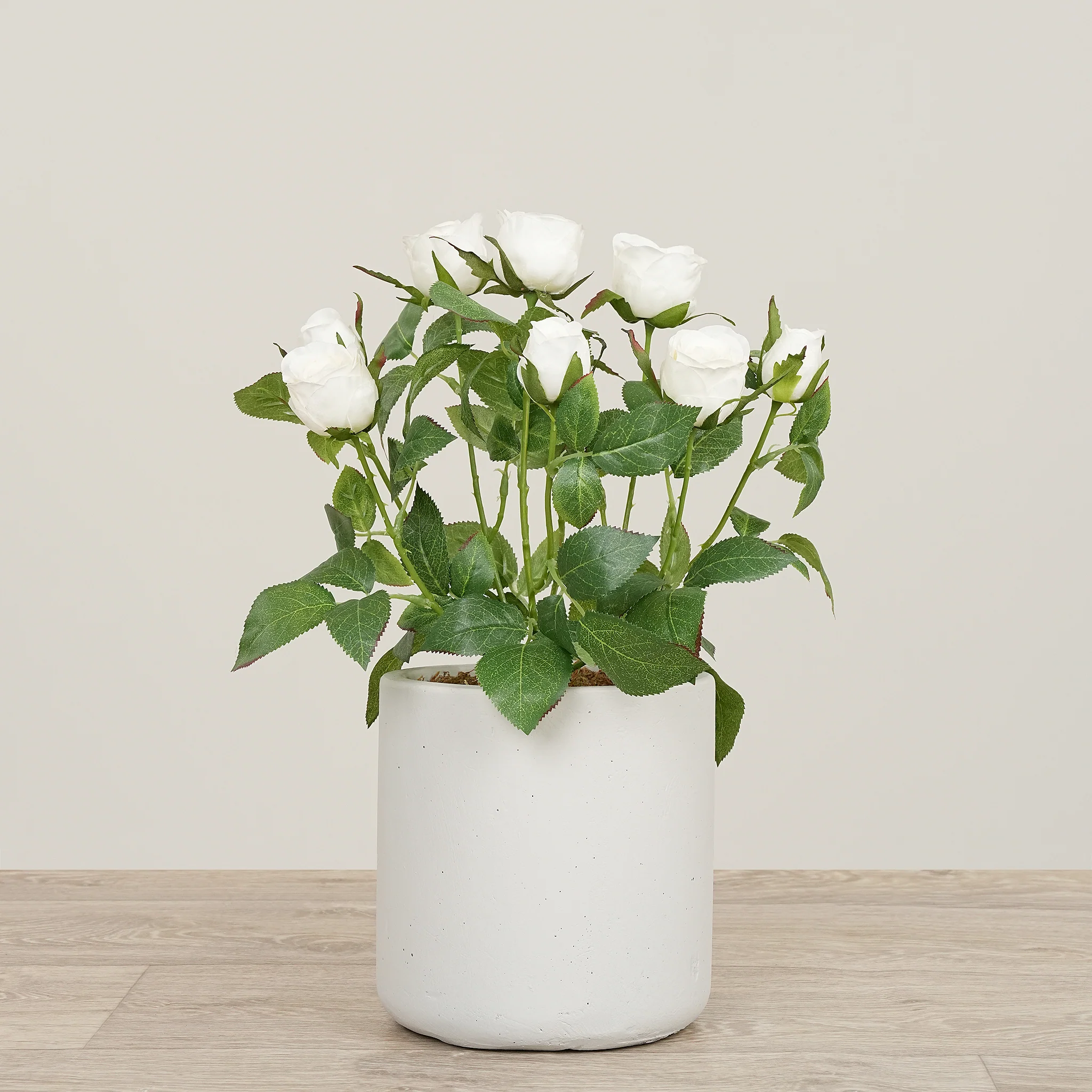Artificial Cabbage Rose Plant - Image 2