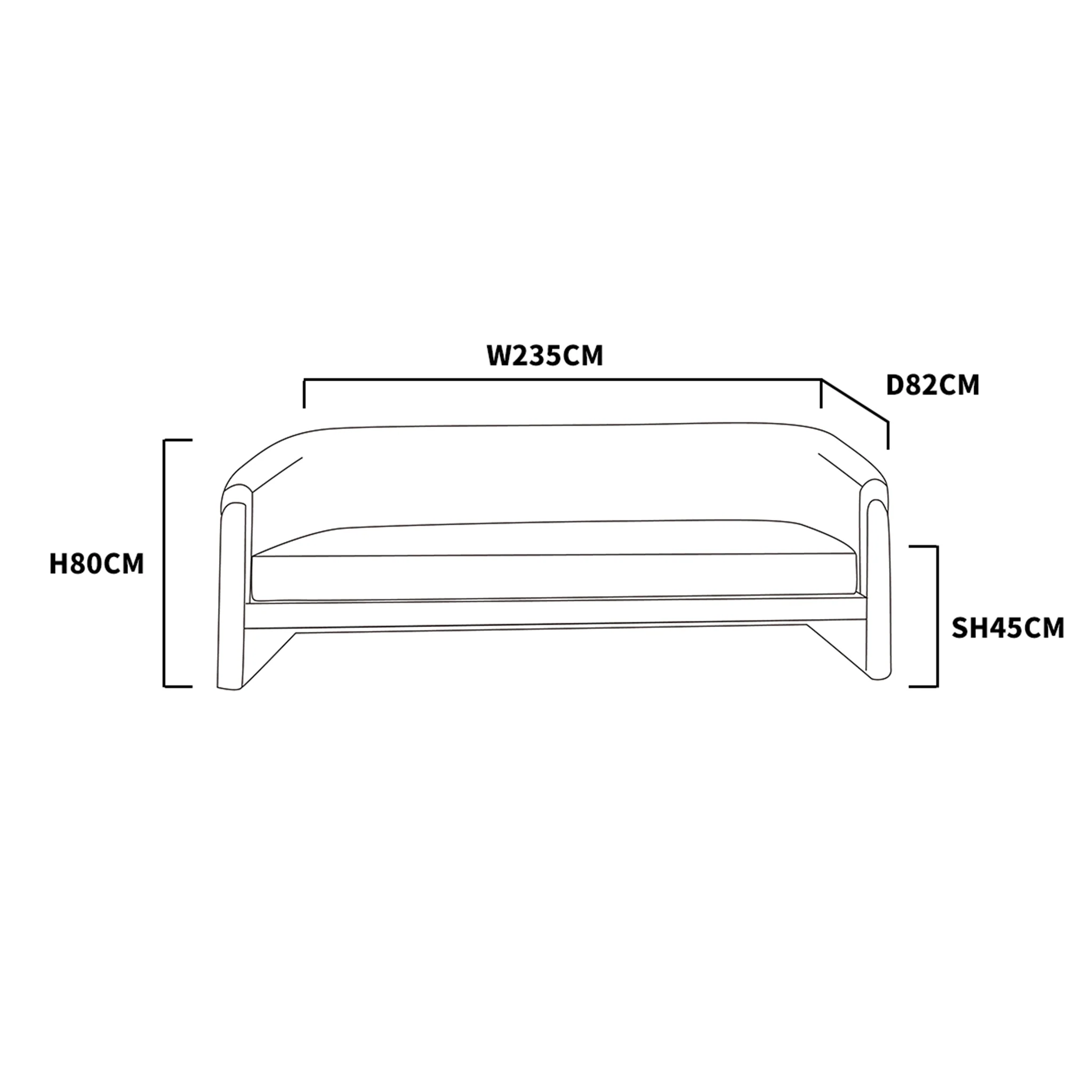 Castor Sofa - Image 3