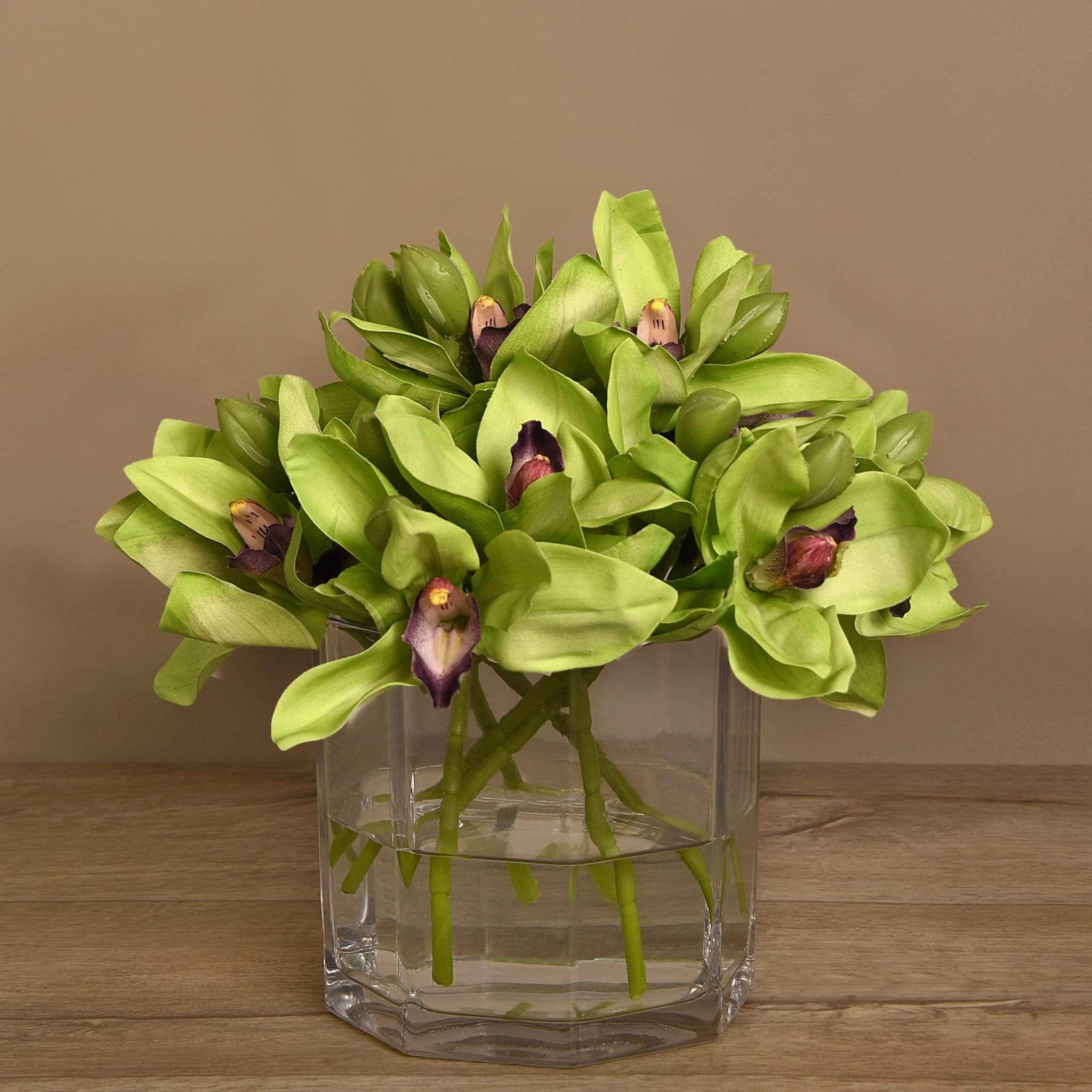 Cymbidium Arrangement in Glass - Image 11