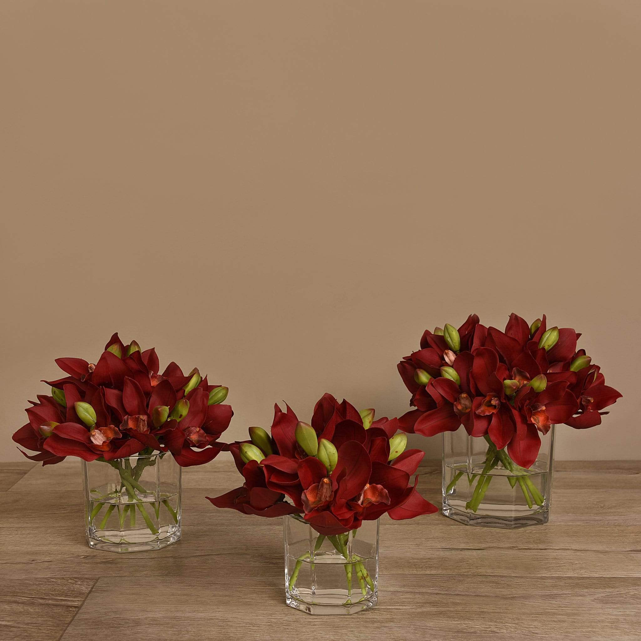 Cymbidium Arrangement in Glass - Image 16