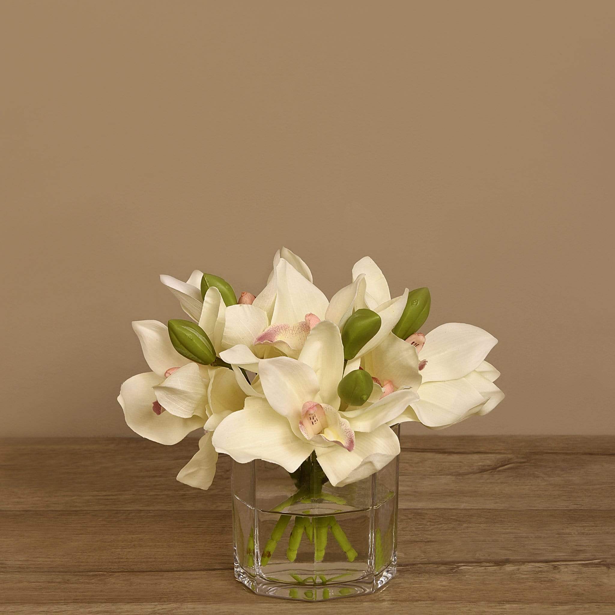 Cymbidium Arrangement in Glass - Image 2