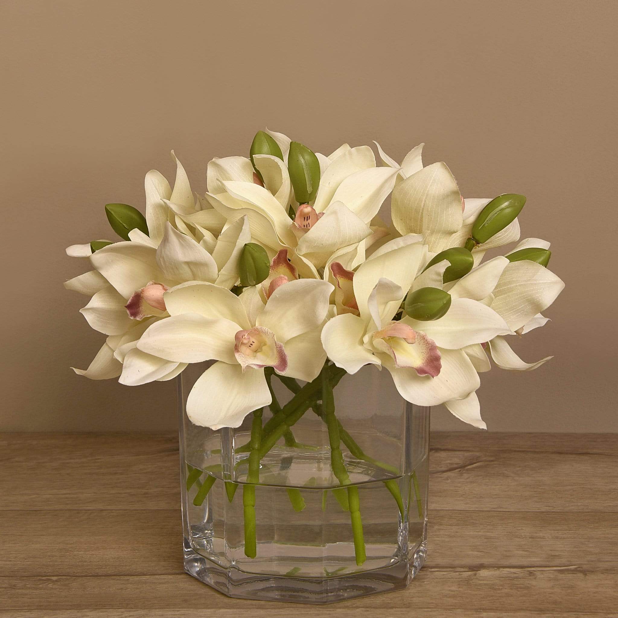 Cymbidium Arrangement in Glass - Image 4