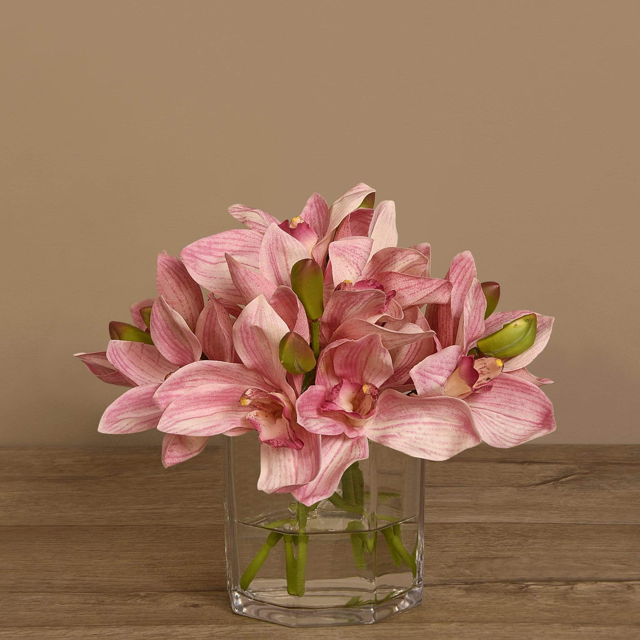 Cymbidium Arrangement in Glass - Image 6
