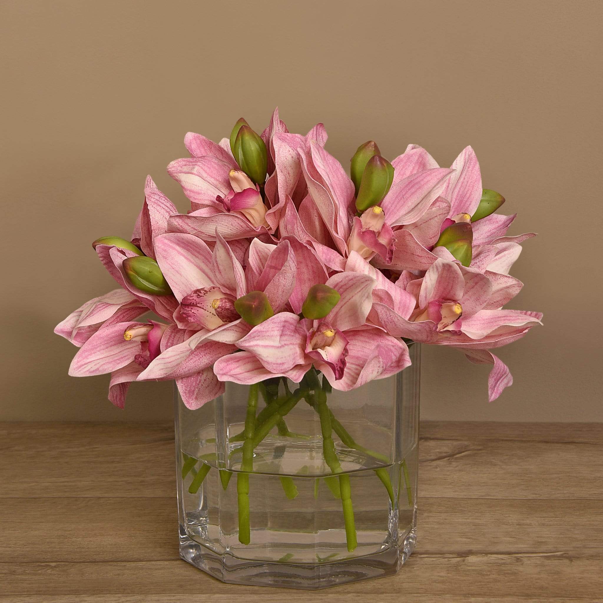 Cymbidium Arrangement in Glass - Image 7