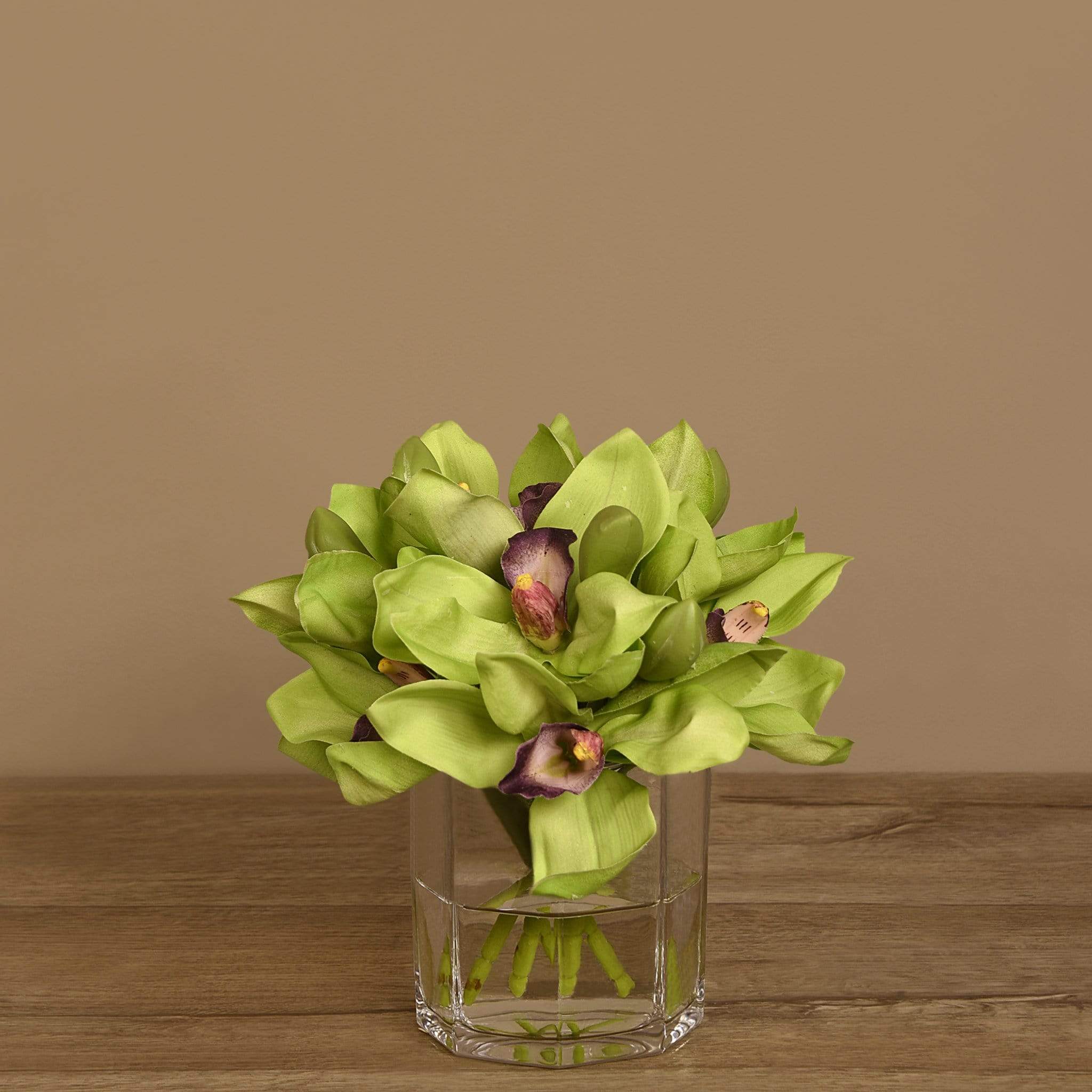 Cymbidium Arrangement in Glass - Image 9