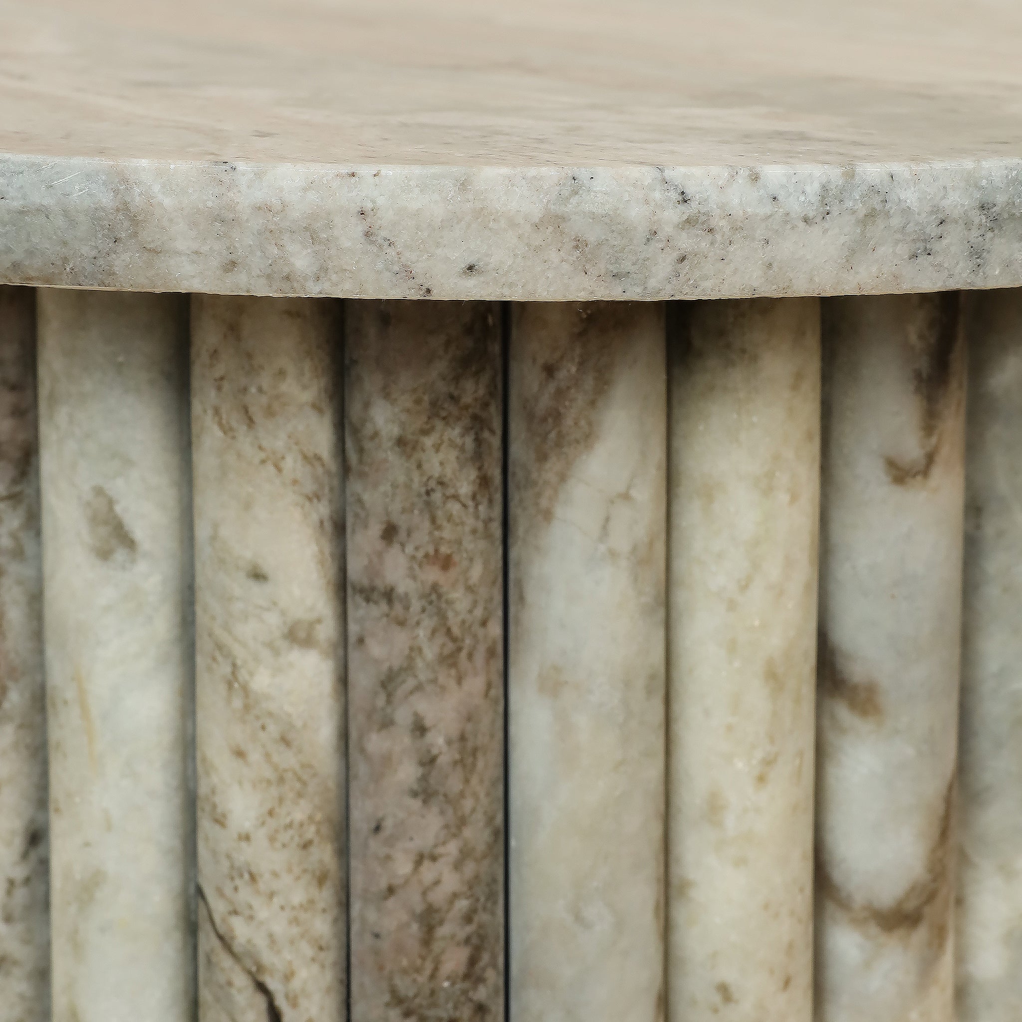 Detti  Marble Side Table - Image 5