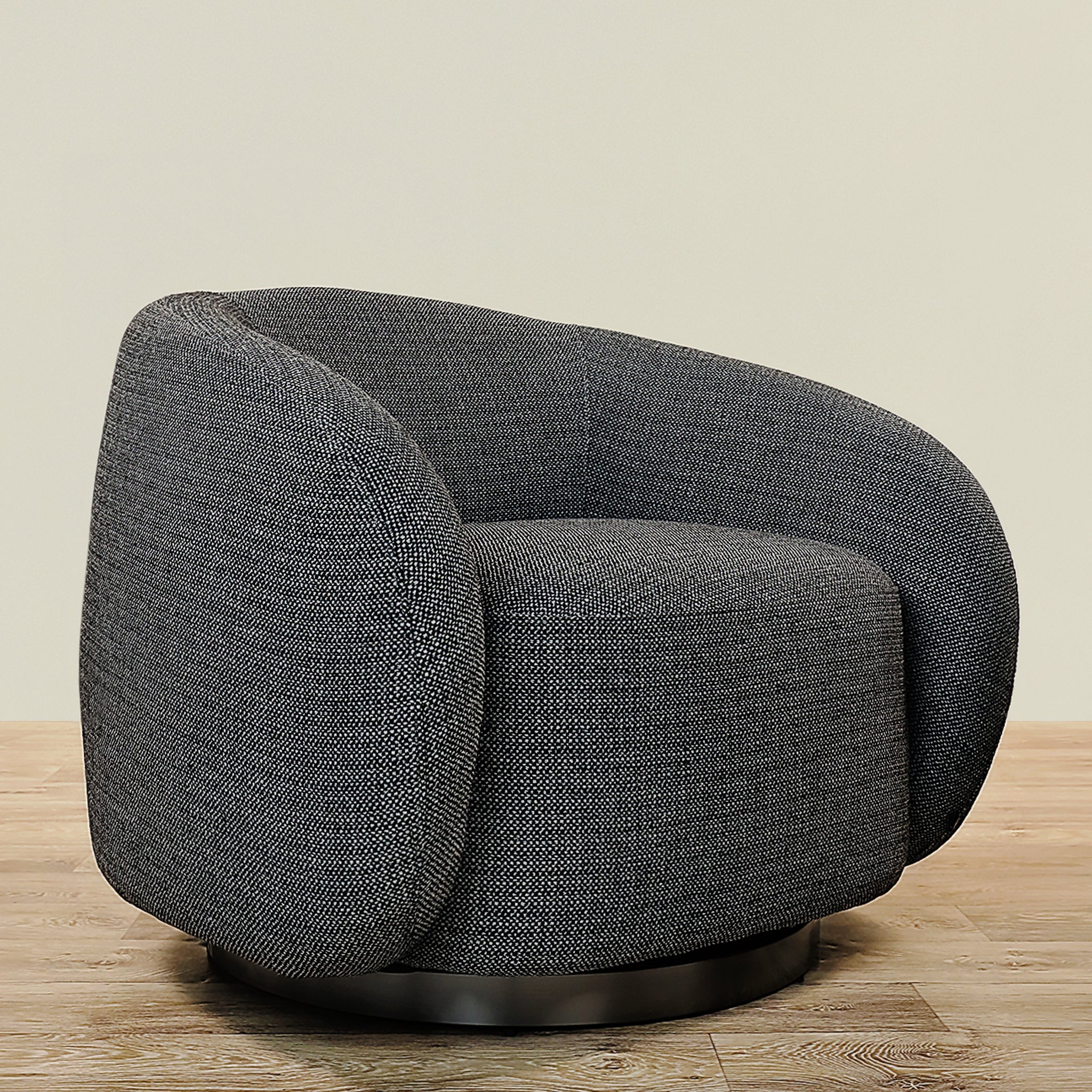 Digby Swivel Armchair Lounge Chair - Image 4