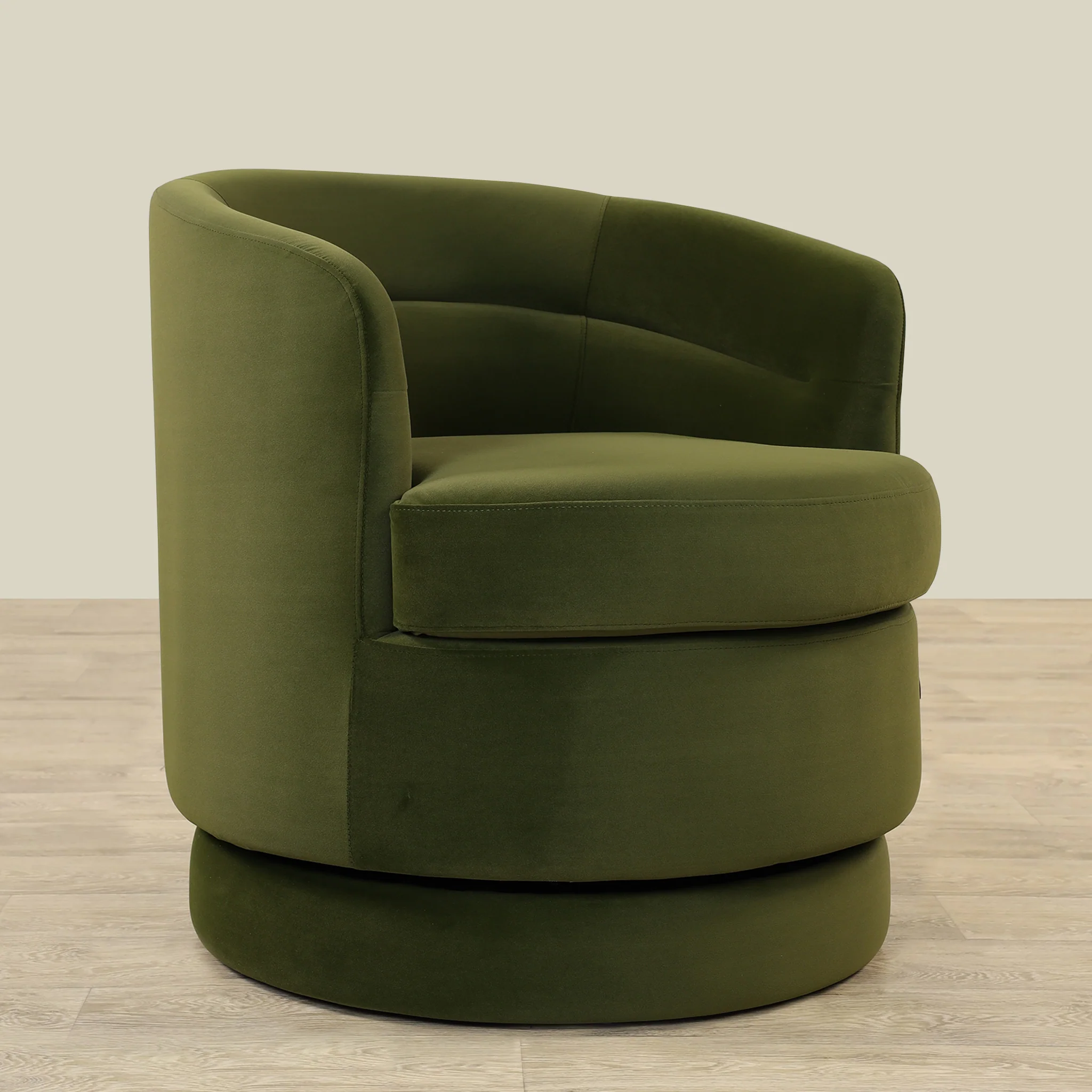 Dillon Swivel Armchair Lounge Chair - Image 11
