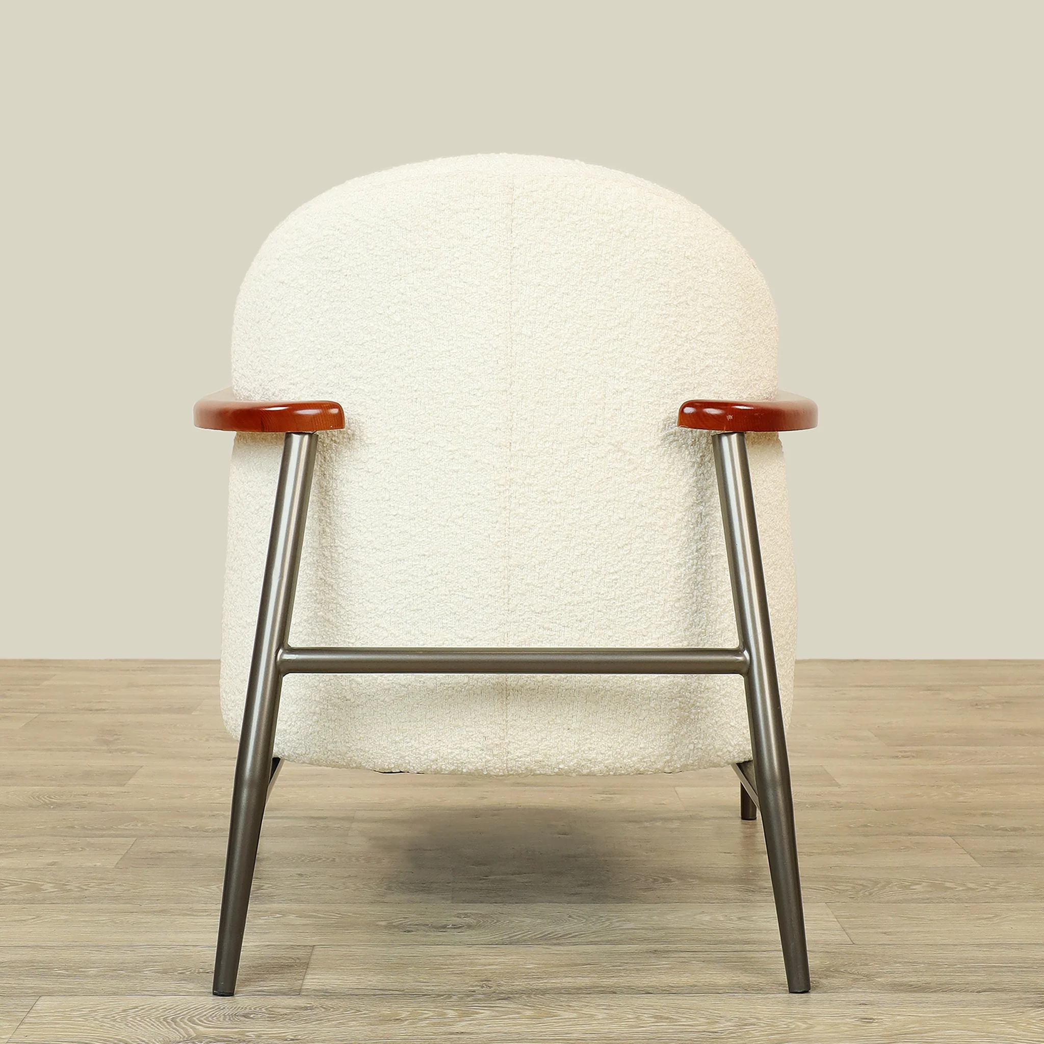 Eady - Bouclé Armchair Lounge Chair - Image 4