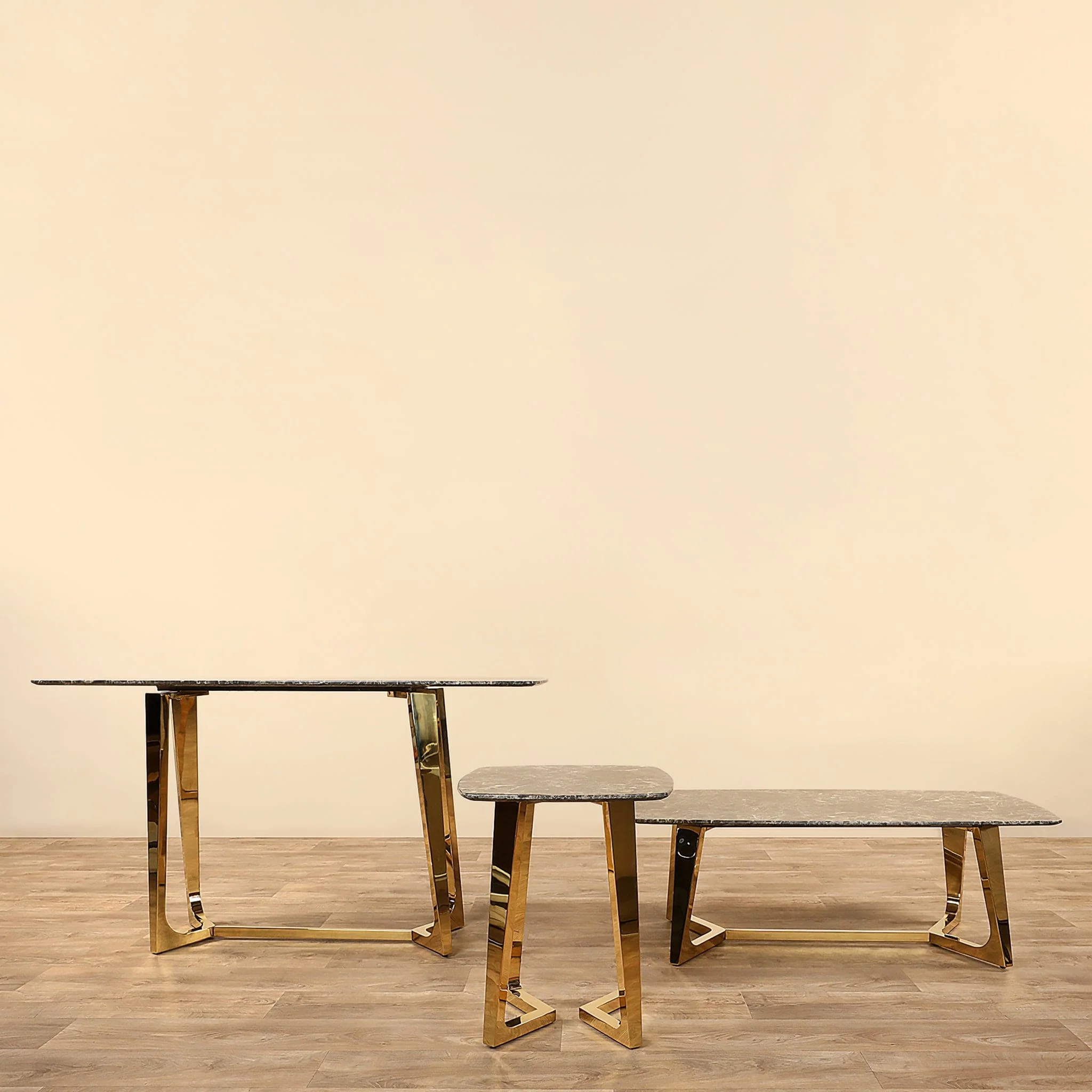 Elwyn Marble Coffee & Side Table