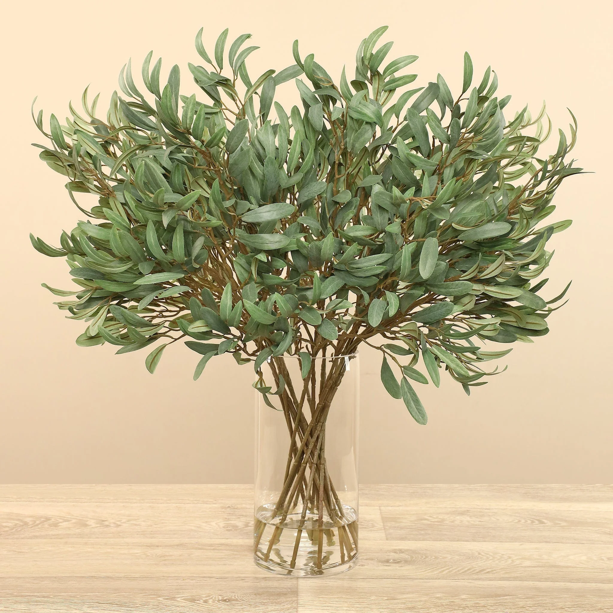 Eucalyptus Spray Arrangement in Glass Vase