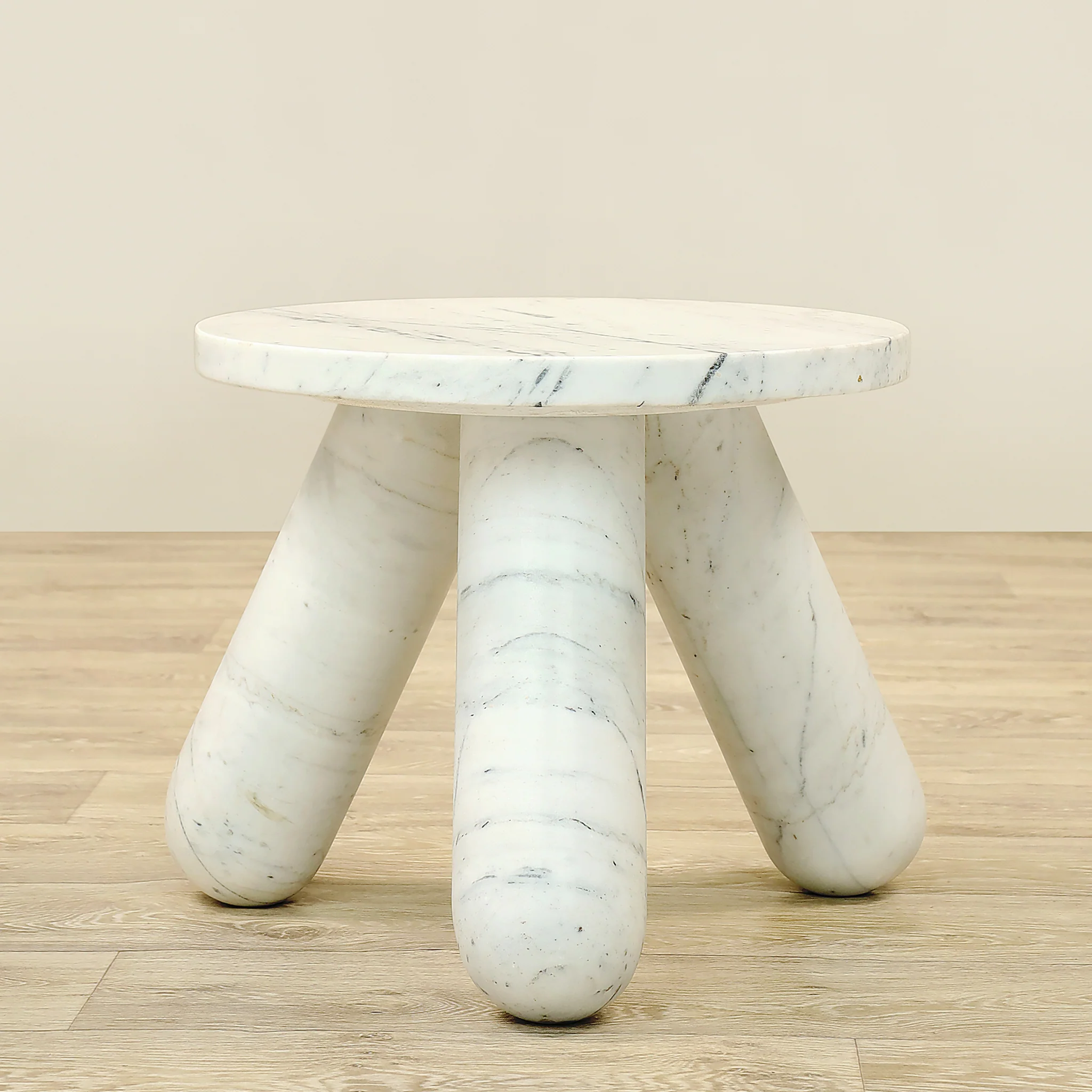 Farina Marble Side Table - Image 2