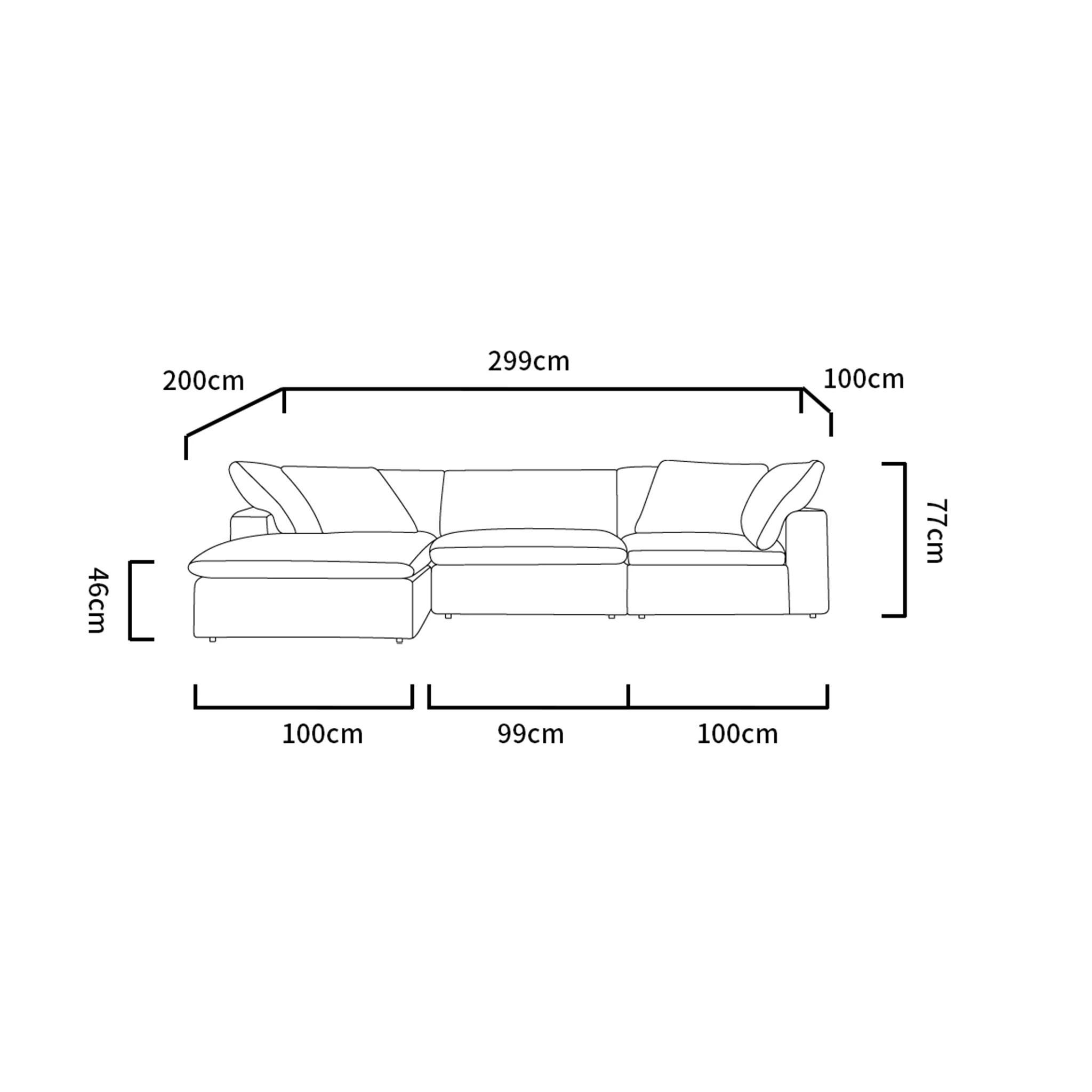 Feather Sofa - Image 4