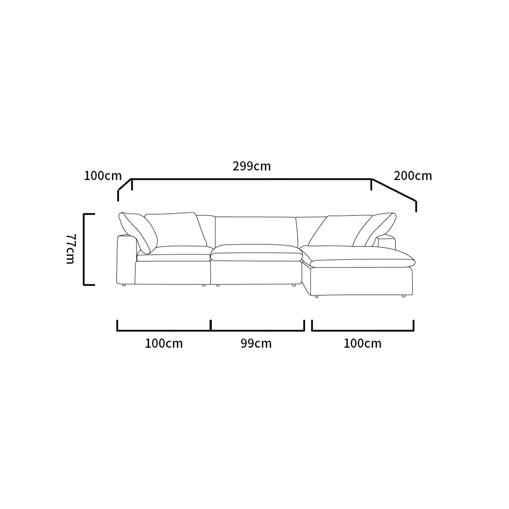 Feather Sofa - Image 5