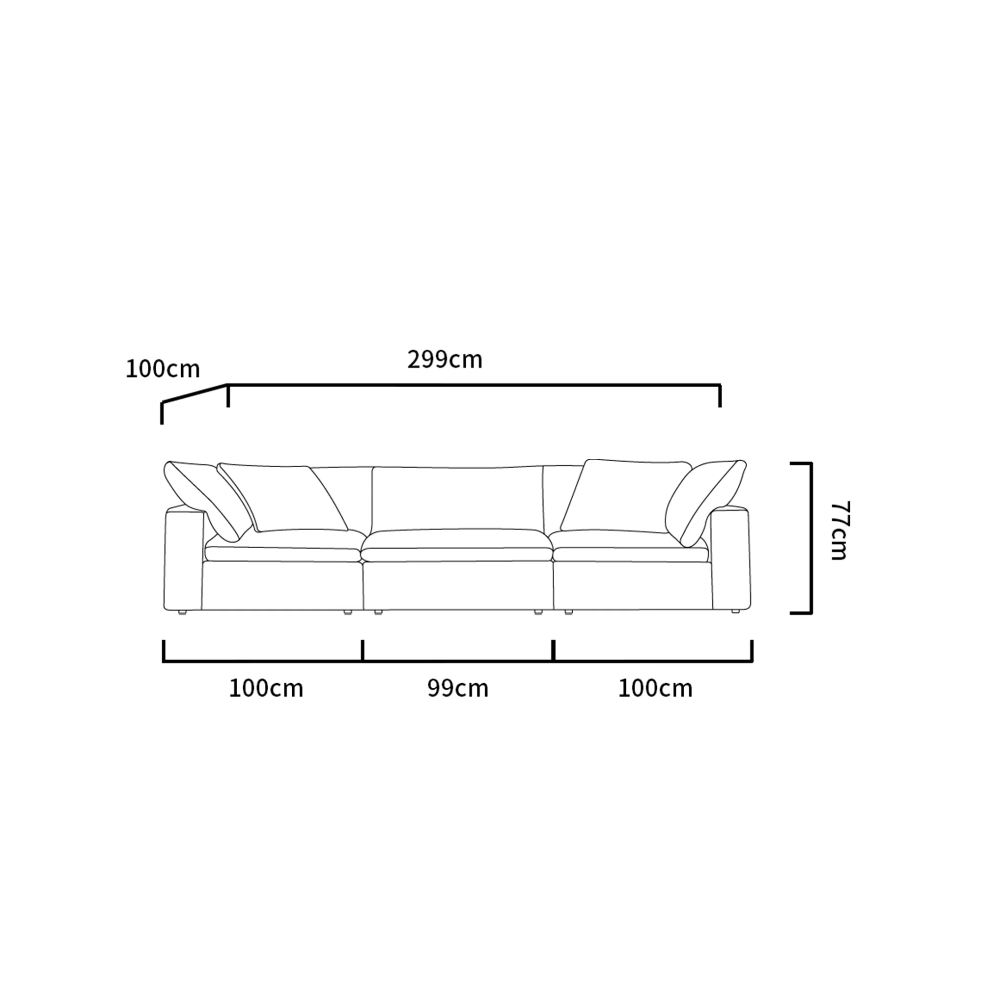 Feather Sofa - Image 5