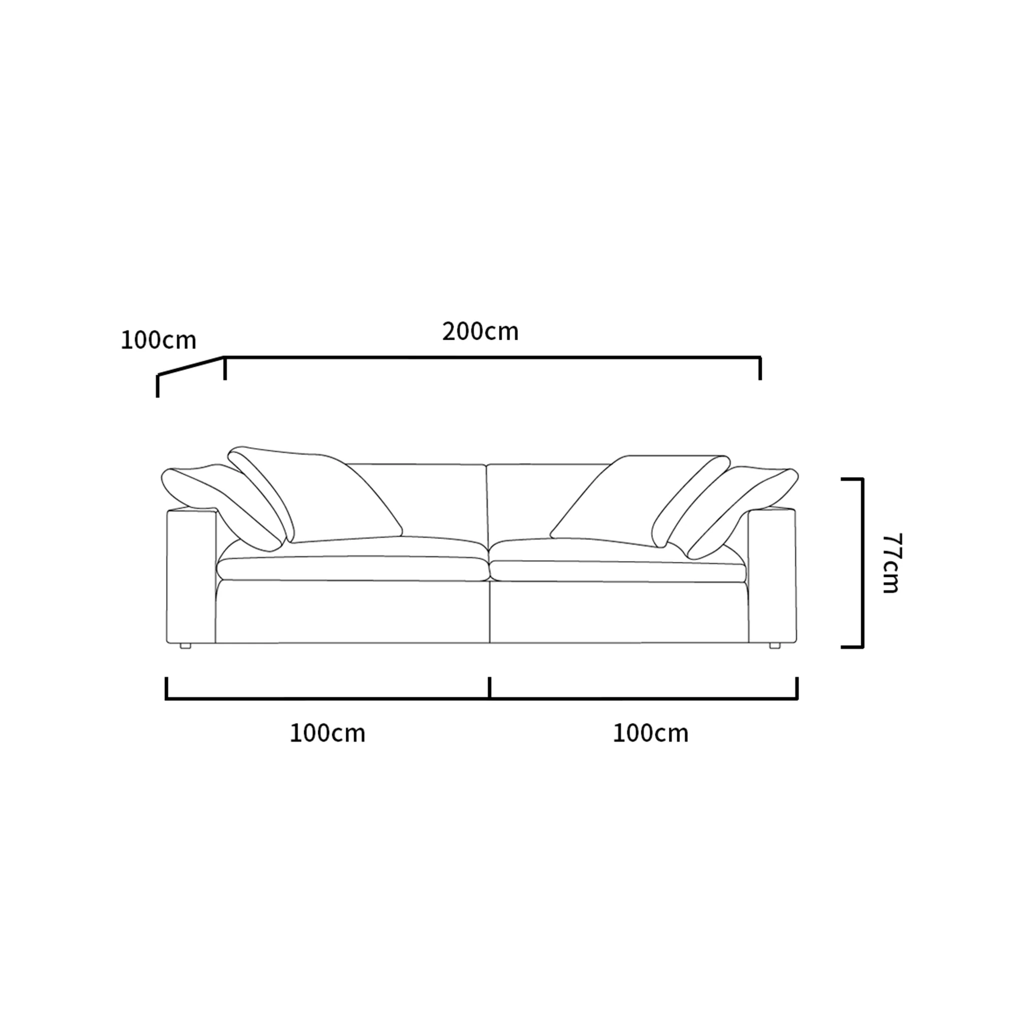 Feather Sofa - Image 6