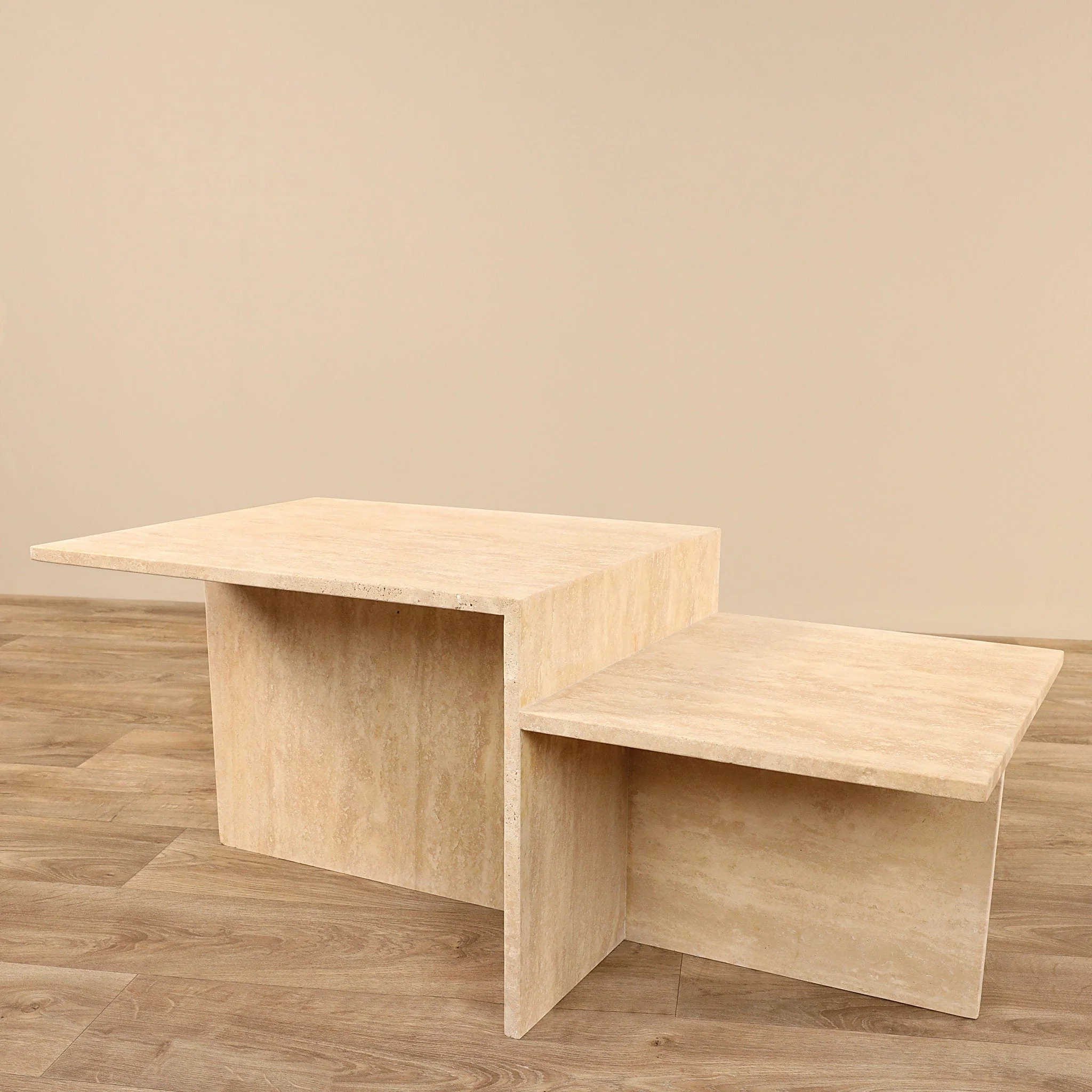 Felix Travertine Coffee Table - Image 5