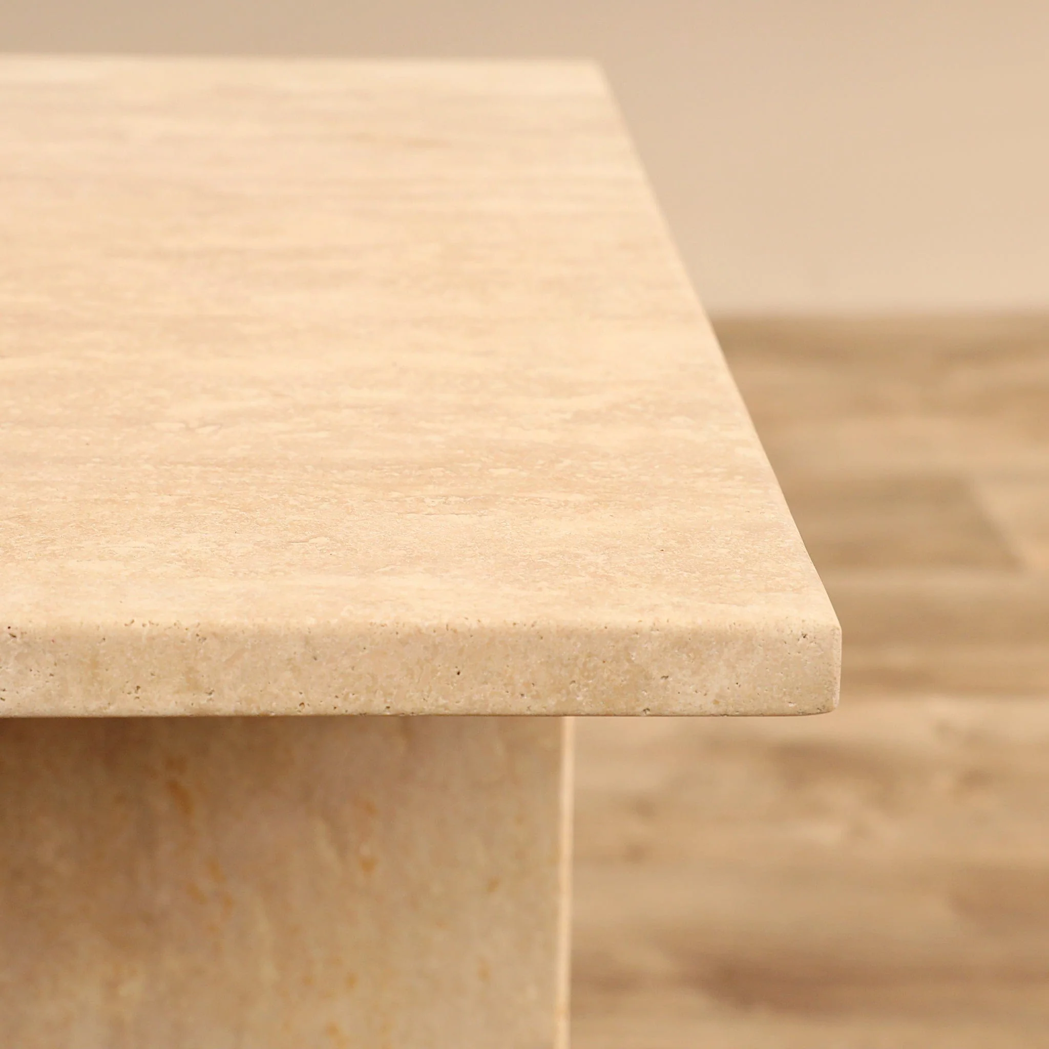 Felix Travertine Coffee Table - Image 7