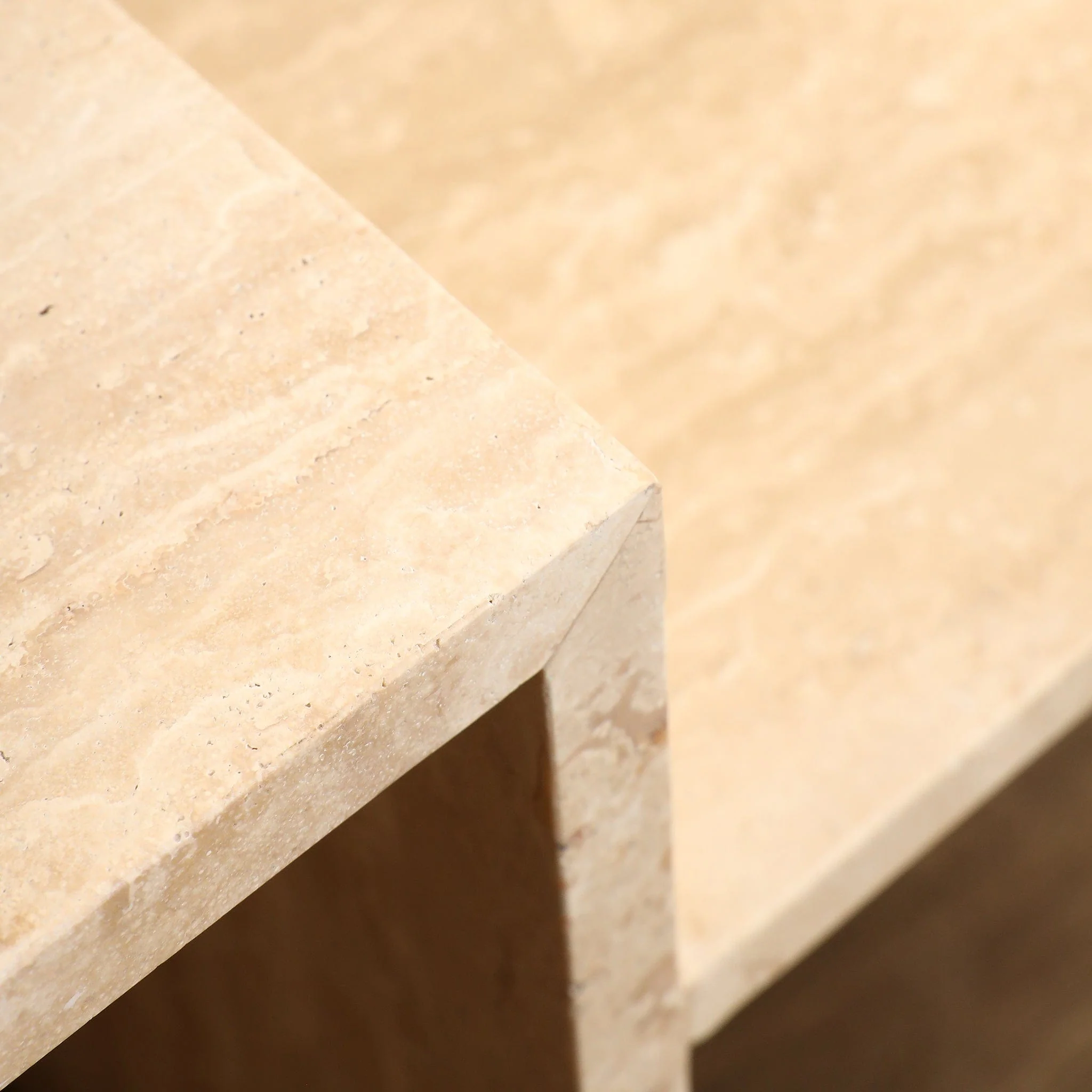 Felix Travertine Coffee Table - Image 8