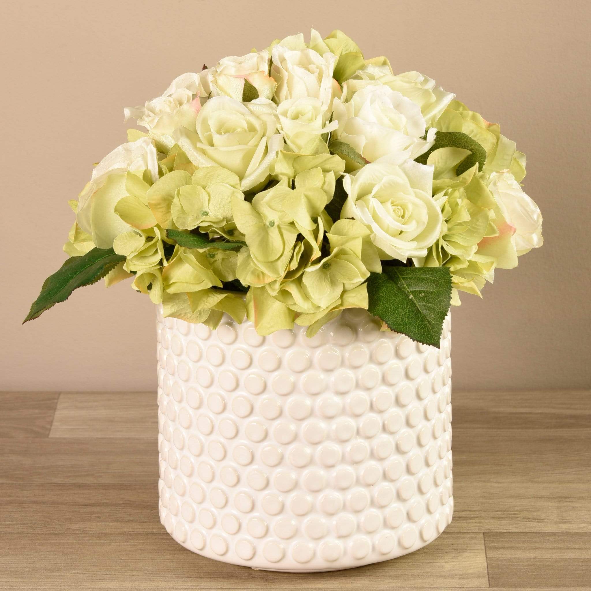 Hydrangea & Rose Arrangement - Image 3