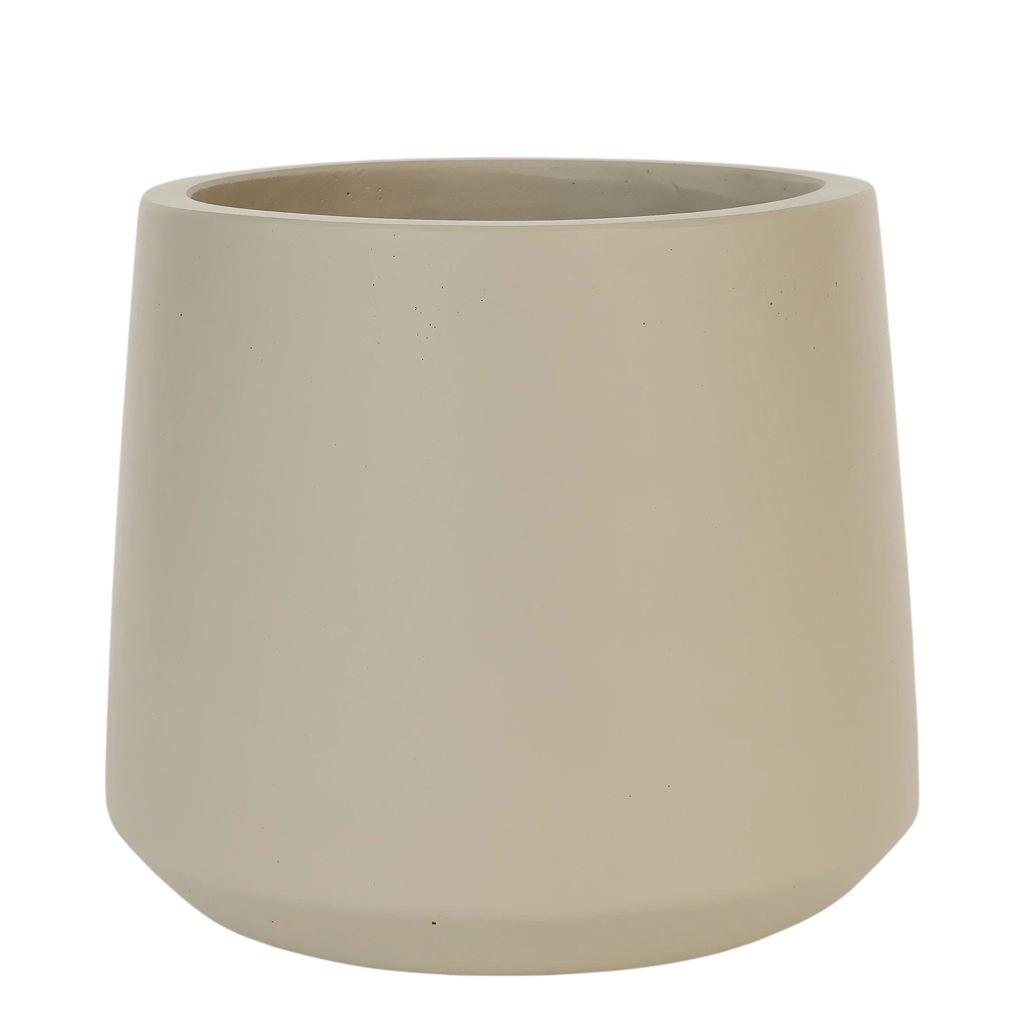 Large Round Cement Tree Pot - Image 2